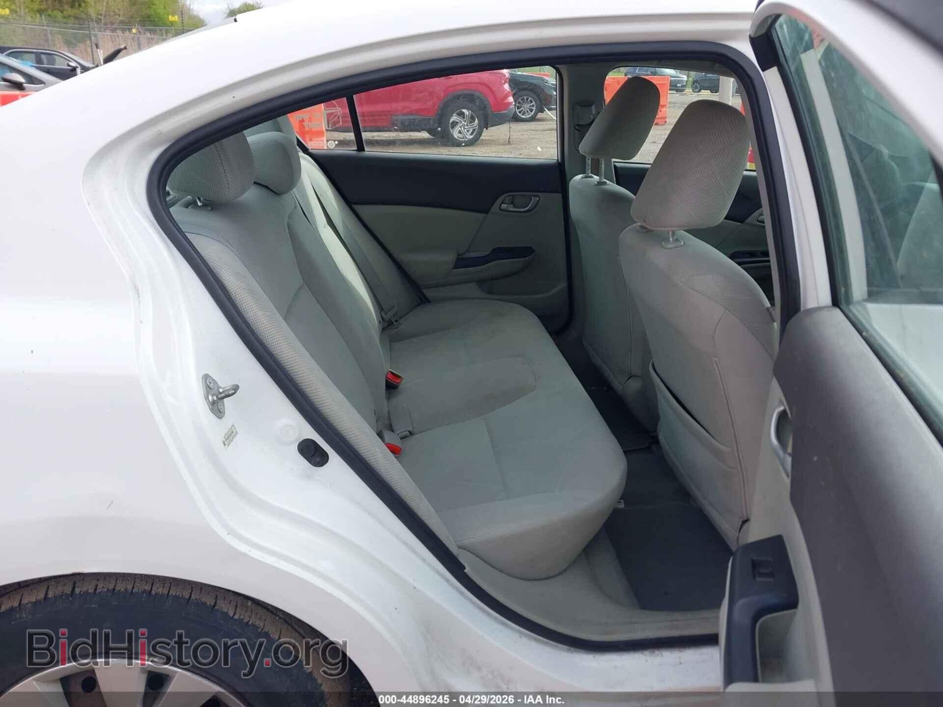 2012 HONDA CIVIC - VIN: 19XFB2F53CE001996 - Фото 8