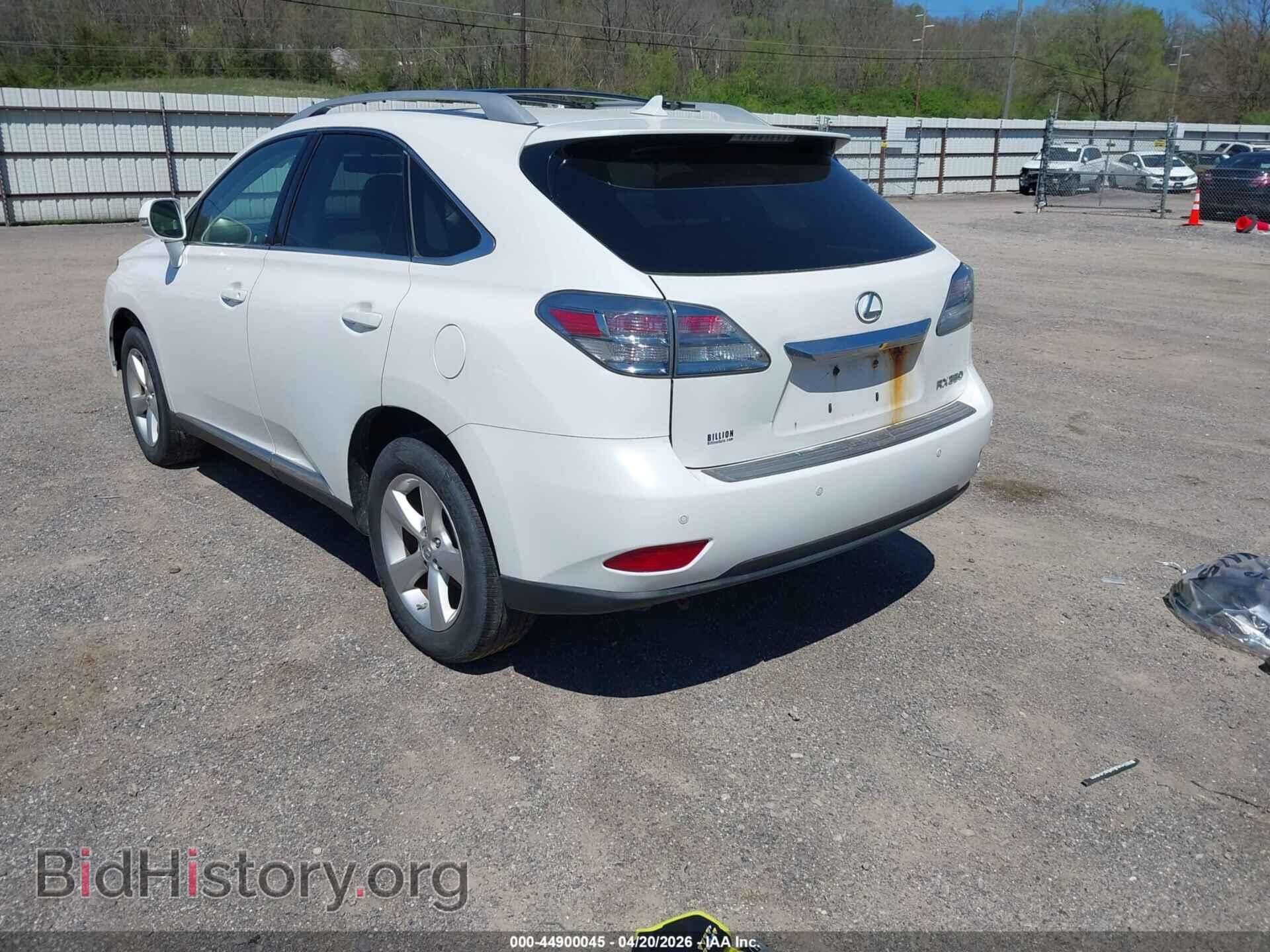 2011 LEXUS RX 350 - VIN: 2T2BK1BA6BC081489 - Фото 3