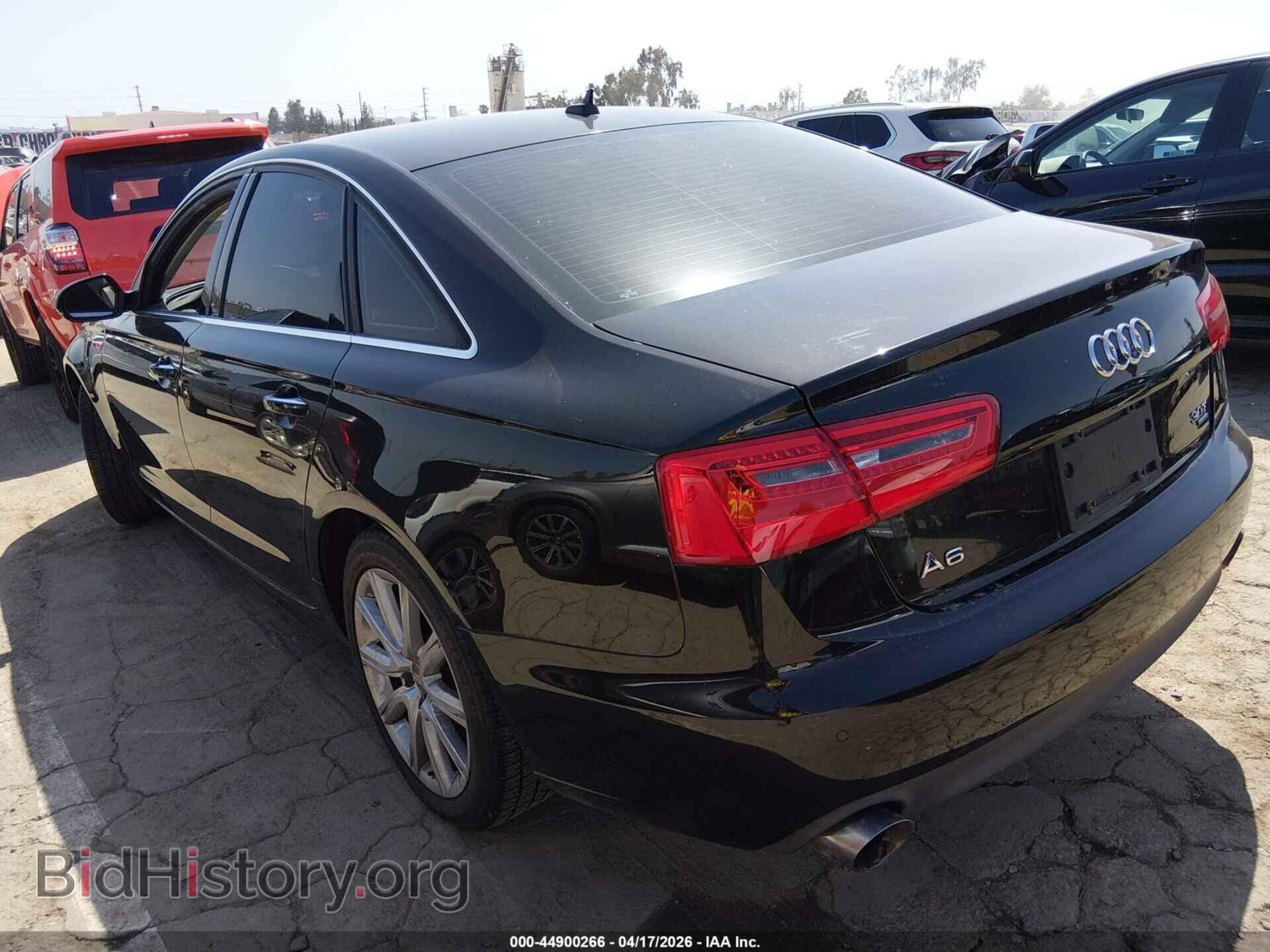 2013 AUDI A6 - VIN: WAUGGAFC7DN067654 - Фото 3