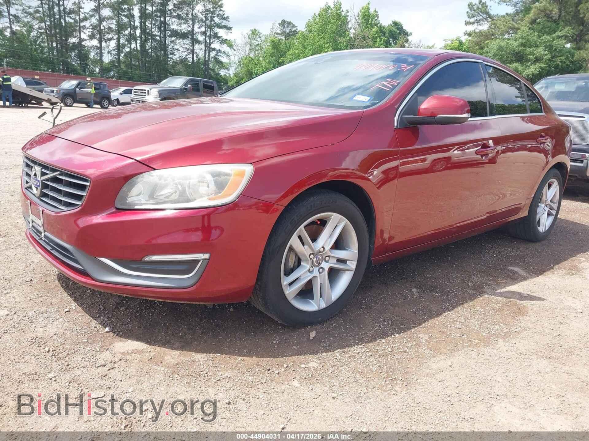2014 VOLVO S60 - VIN: YV1612FS4E1284501 - Фото 2