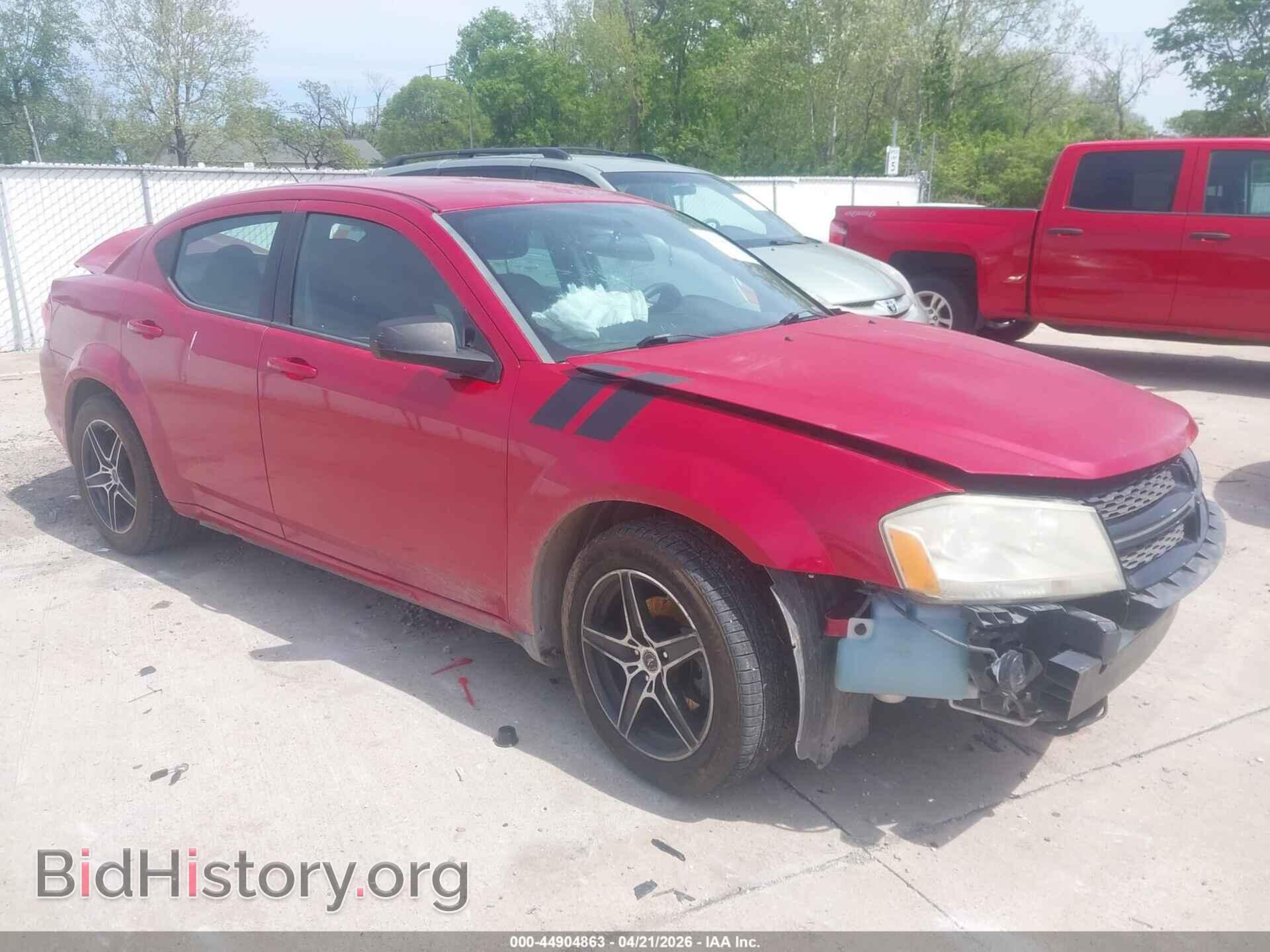 Photo 1C3CDZAB6EN112807 - DODGE AVENGER 2014