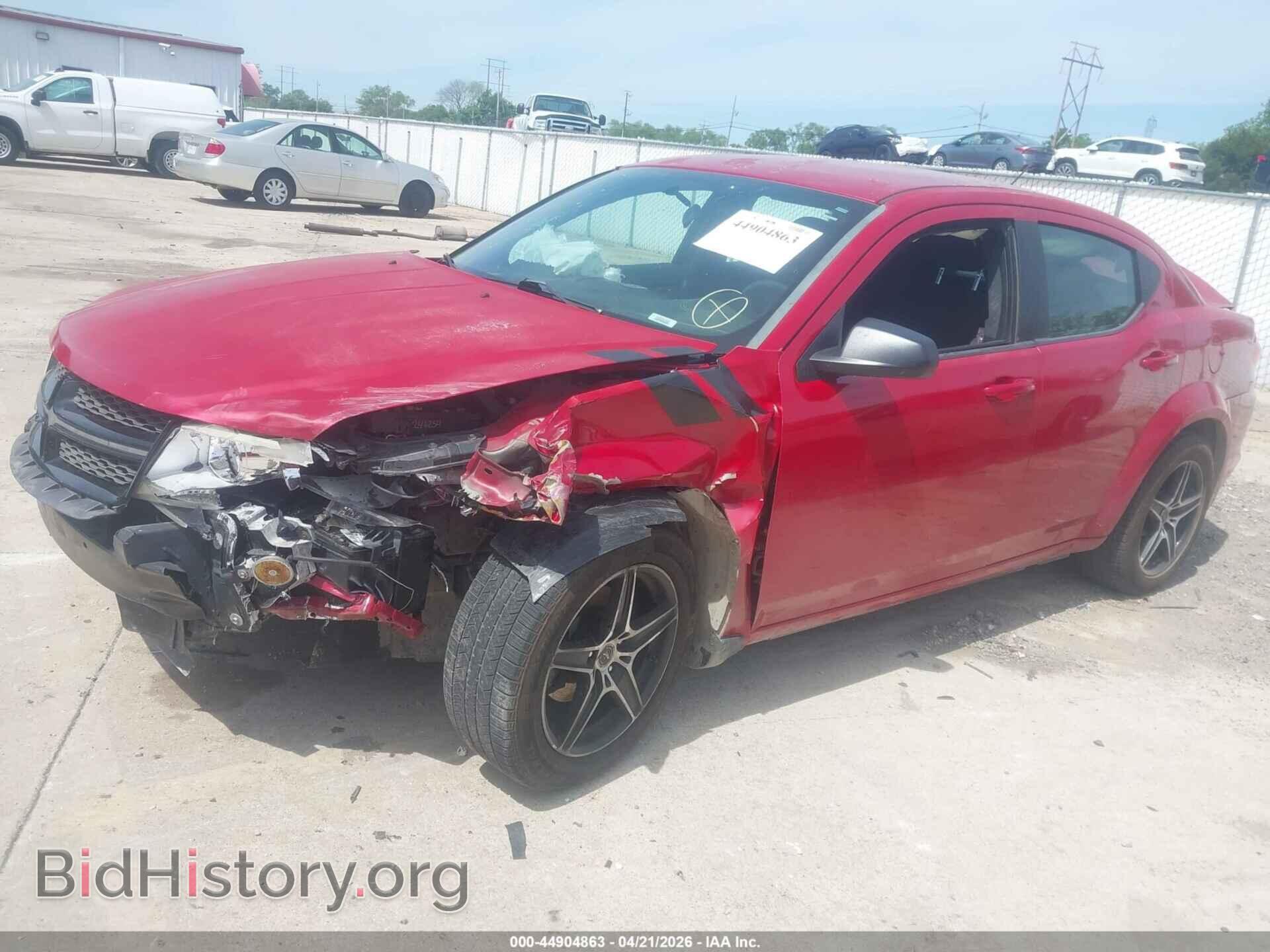 2014 DODGE AVENGER - VIN: 1C3CDZAB6EN112807 - Фото 2