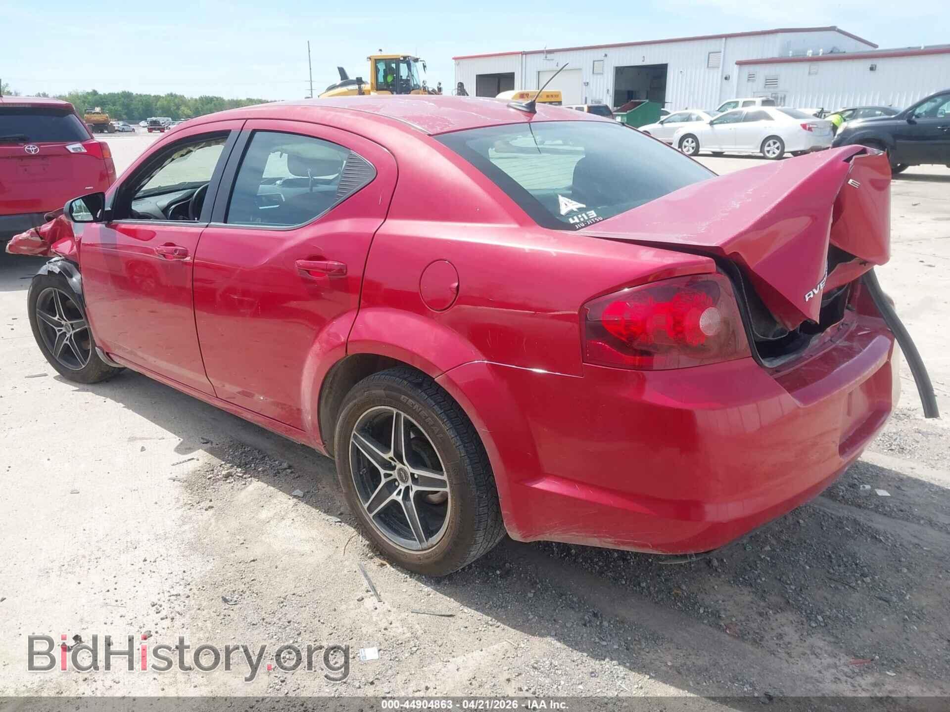 2014 DODGE AVENGER - VIN: 1C3CDZAB6EN112807 - Фото 3