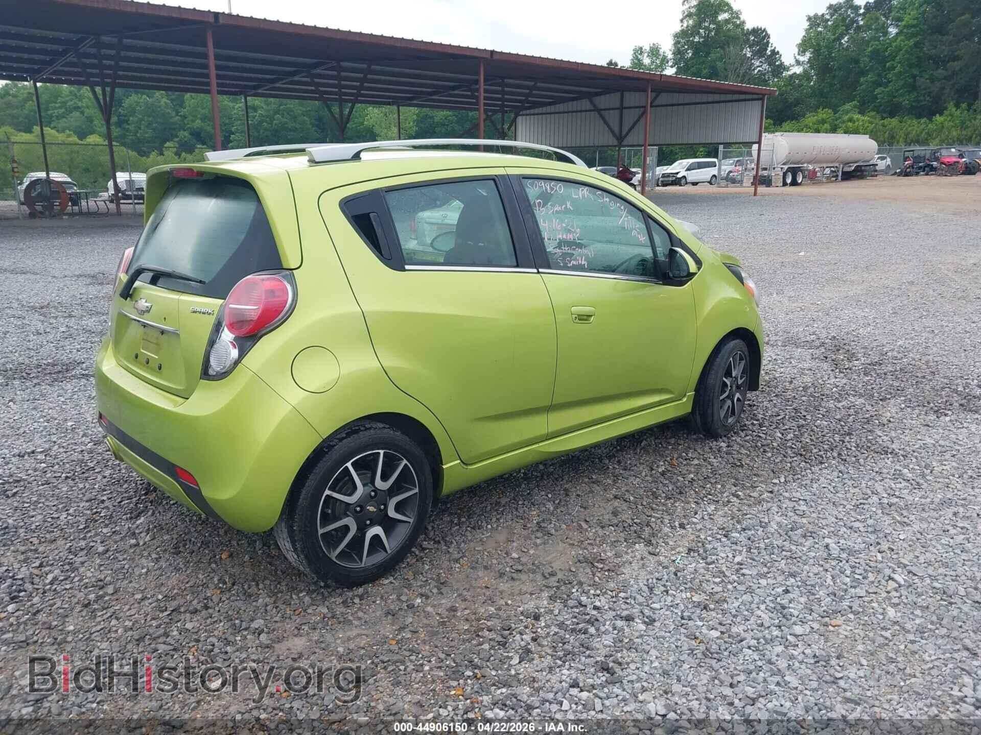 2013 CHEVROLET SPARK - VIN: KL8CF6S95DC509850 - Фото 4