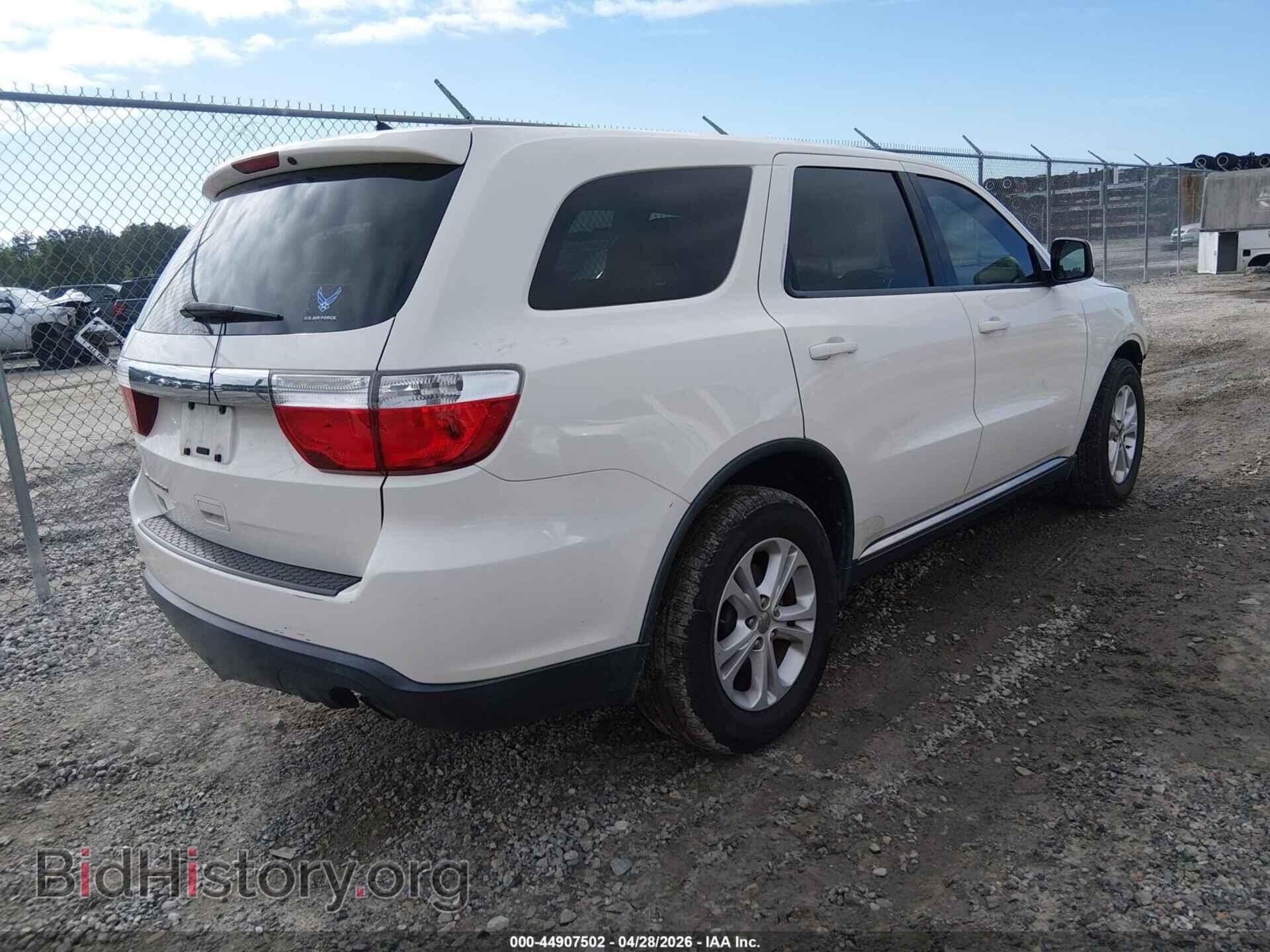 2012 DODGE DURANGO - VIN: 1C4RDHAGXCC247518 - Фото 4