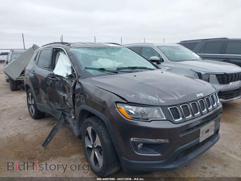 2018 Jeep COMPASS Latitude 4X4 (VIN 3C4NJDBB5JT113620) — photo 1 of 15, IAAI, damage: right side