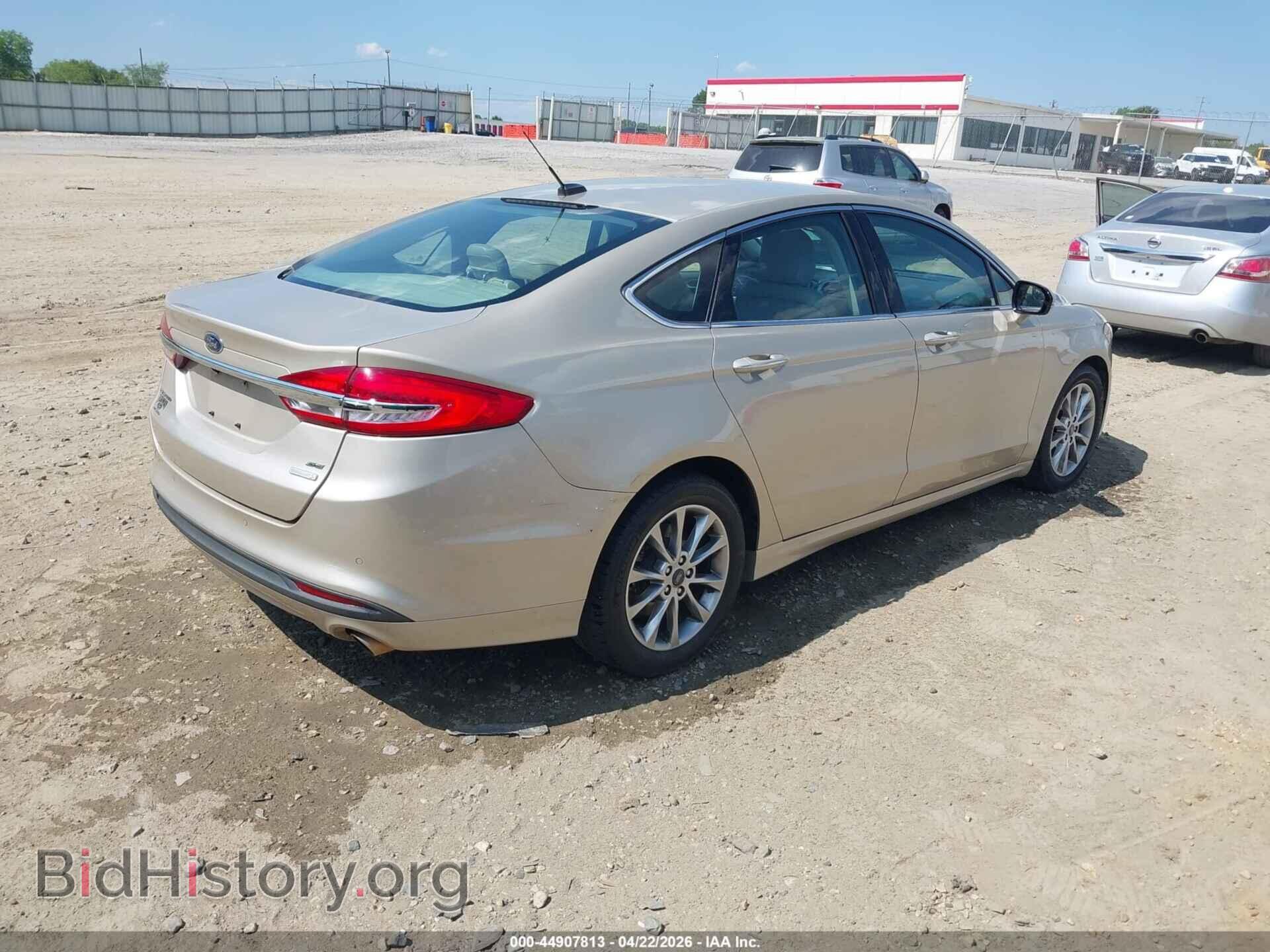 2017 FORD FUSION - VIN: 3FA6P0HD7HR332368 - Фото 4