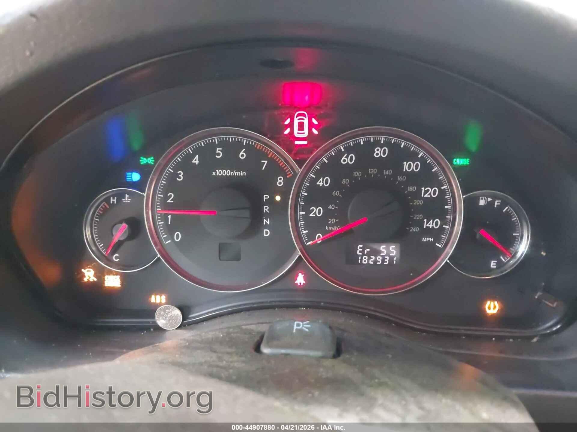 2008 SUBARU OUTBACK - VIN: 4S4BP62C187344479 - Фото 7