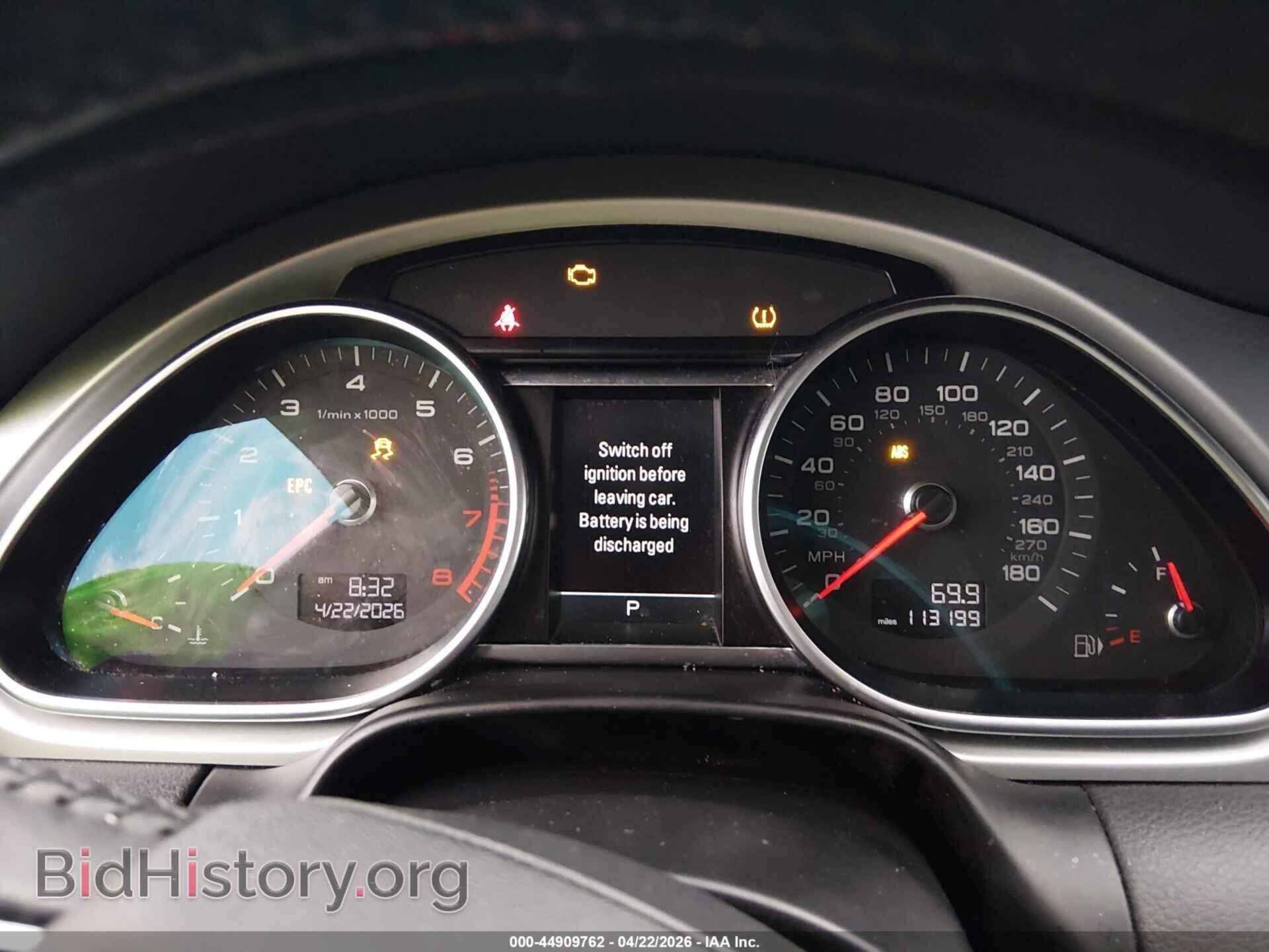 2013 AUDI Q7 - VIN: WA1LGAFEXDD014983 - Фото 7