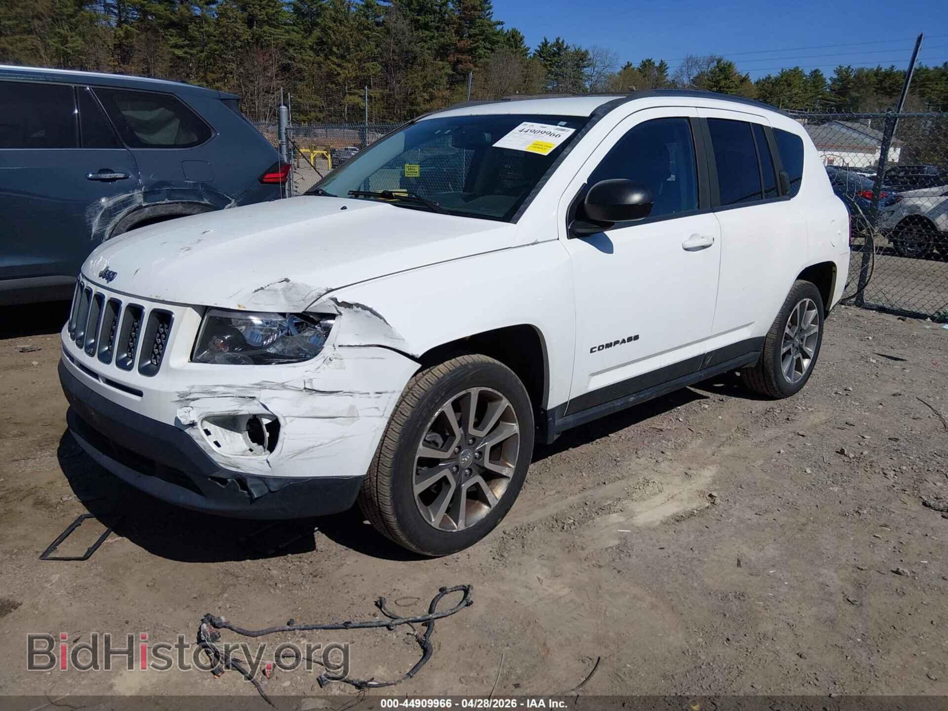 2016 JEEP COMPASS - VIN: 1C4NJCBA3GD591132 - Фото 2