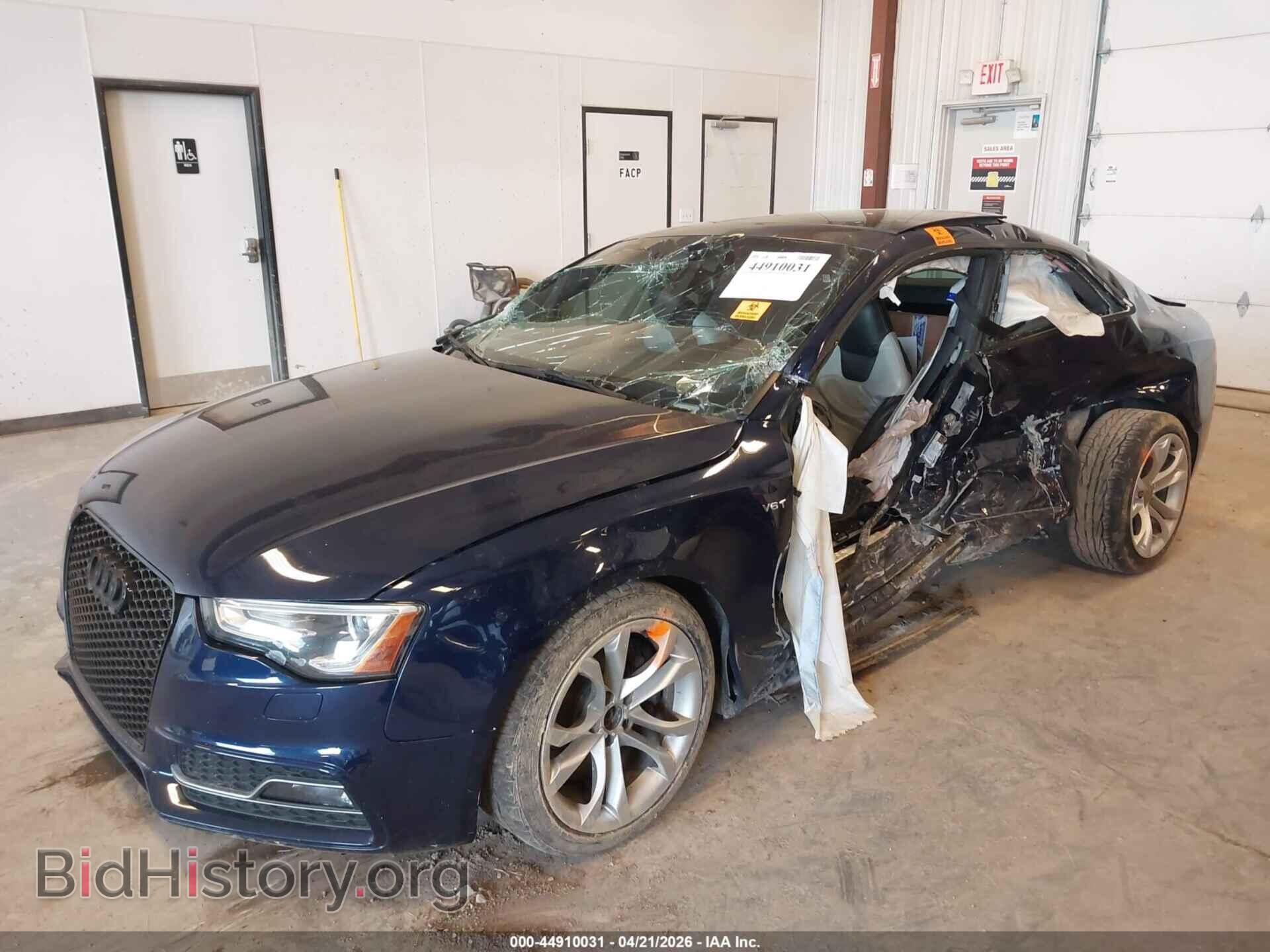 2014 AUDI S5 - VIN: WAUCGAFR1EA050909 - Фото 2