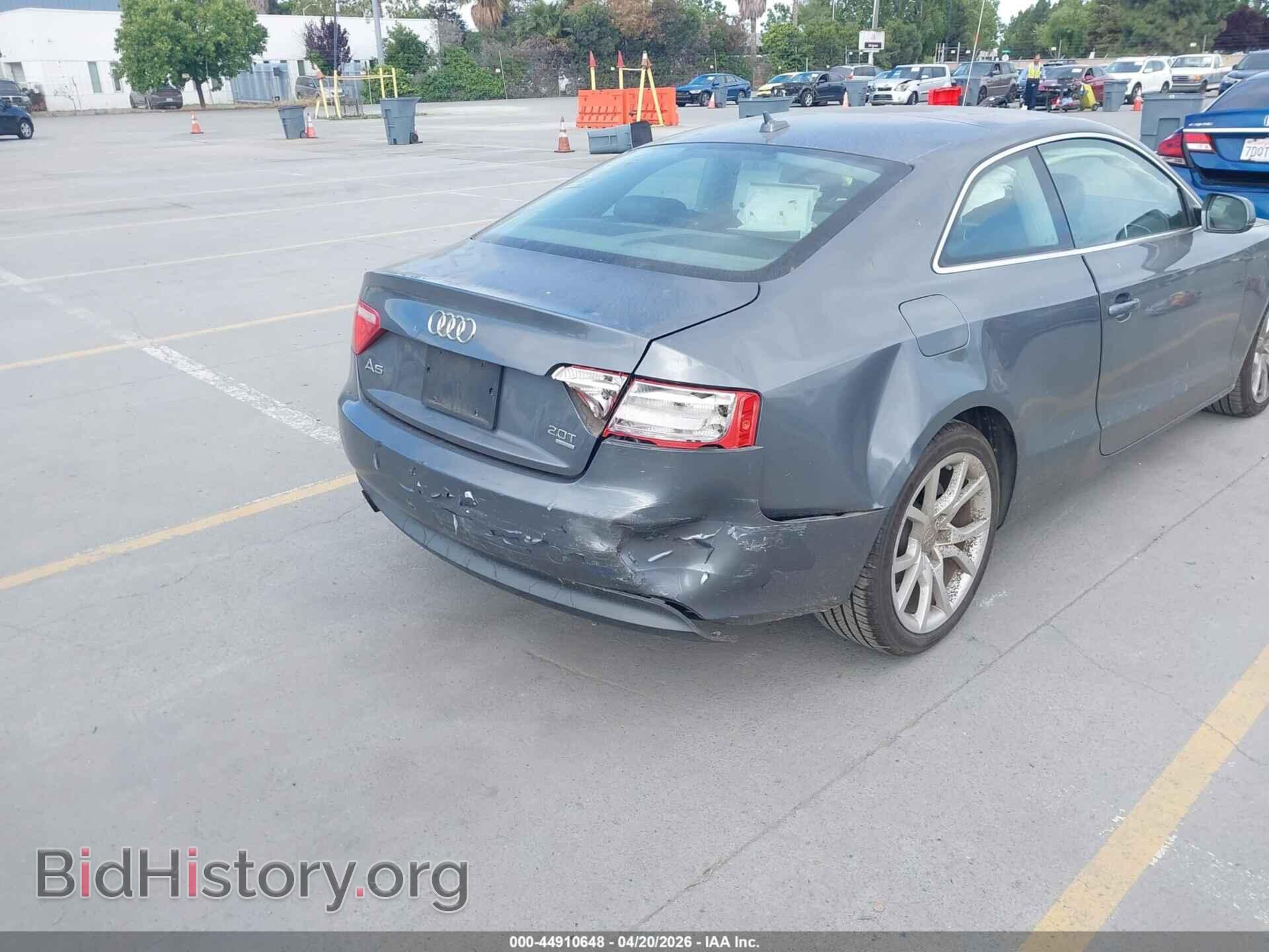 2012 AUDI A5 - VIN: WAUCFAFR9CA025160 - Photo 6