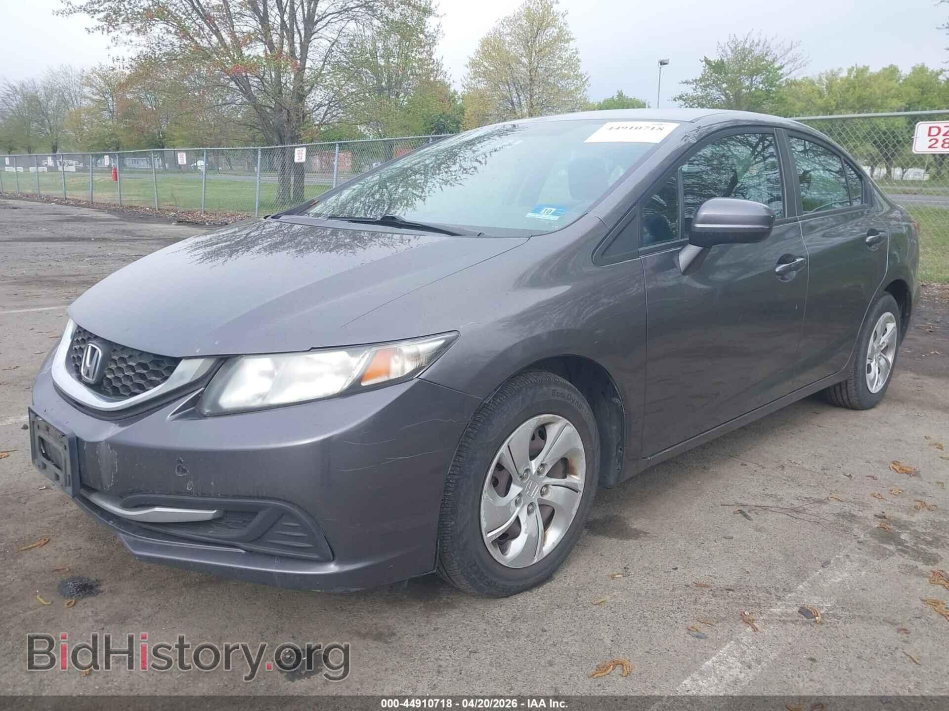 2014 HONDA CIVIC - VIN: 19XFB2F5XEE262870 - Фото 2