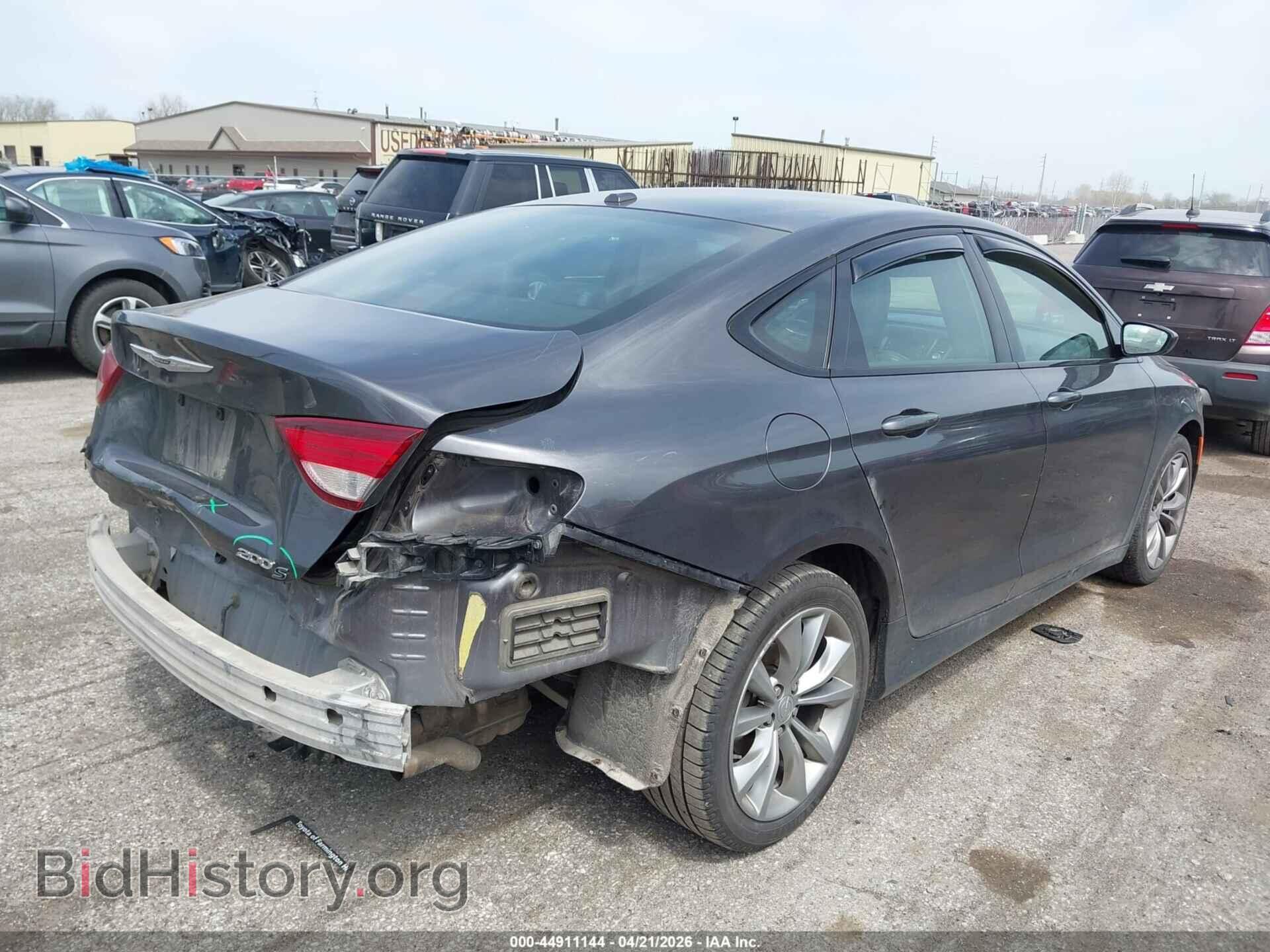2015 CHRYSLER 200 - VIN: 1C3CCCBB7FN749916 - Фото 4
