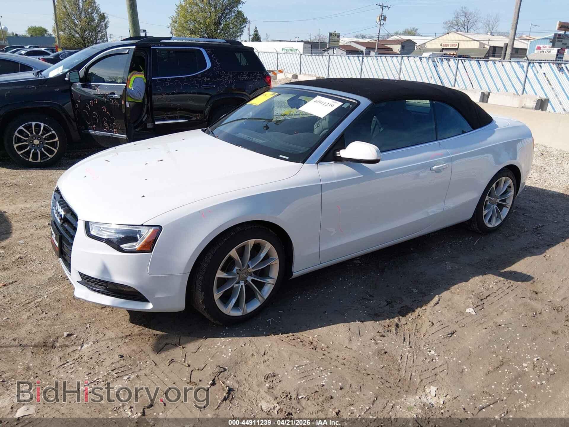2013 AUDI A5 - VIN: WAUJFAFH9DN007198 - Фото 2