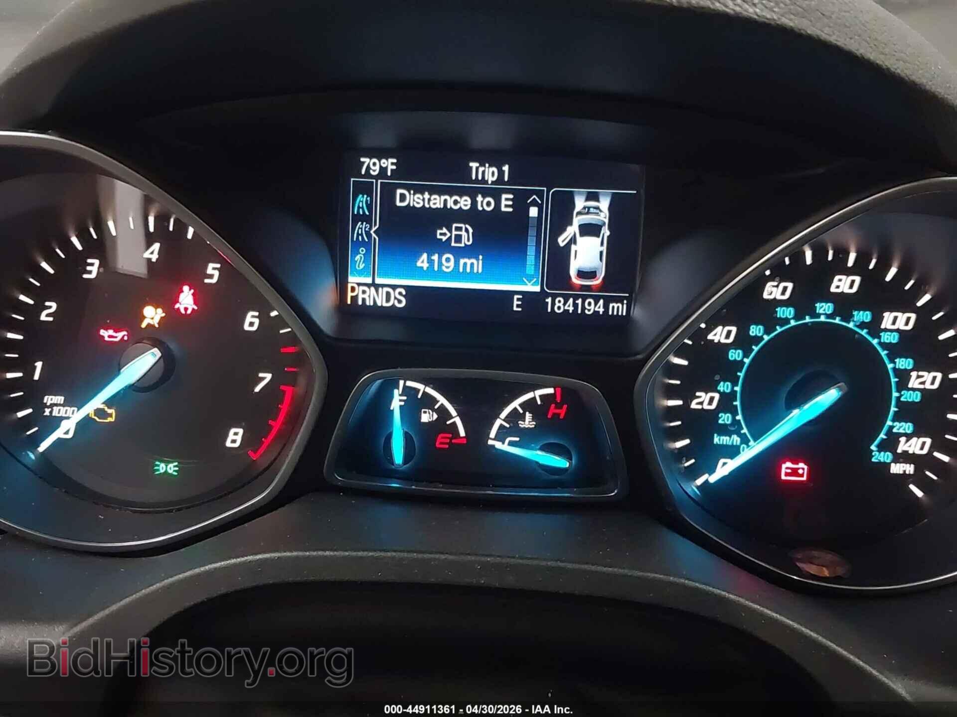 2014 FORD ESCAPE - VIN: 1FMCU0G97EUC37795 - Фото 7