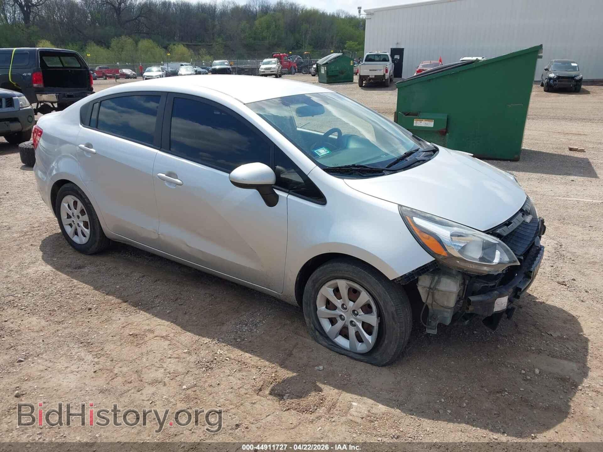 Фотография KNADM4A30G6669511 - KIA RIO 2016