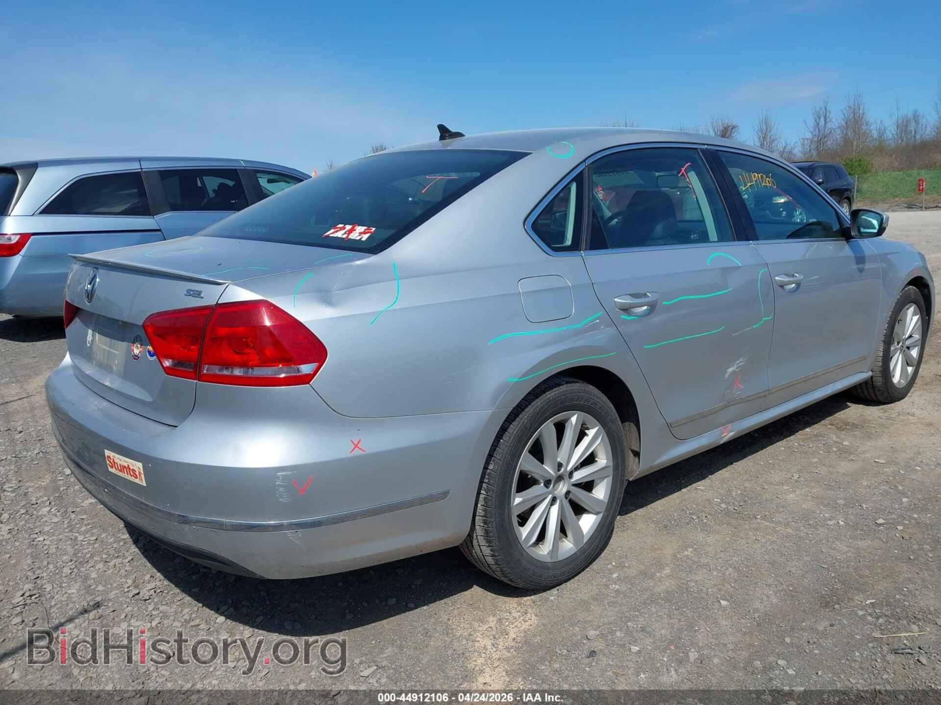 2013 VOLKSWAGEN PASSAT - VIN: 1VWCP7A37DC068288 - Photo 4