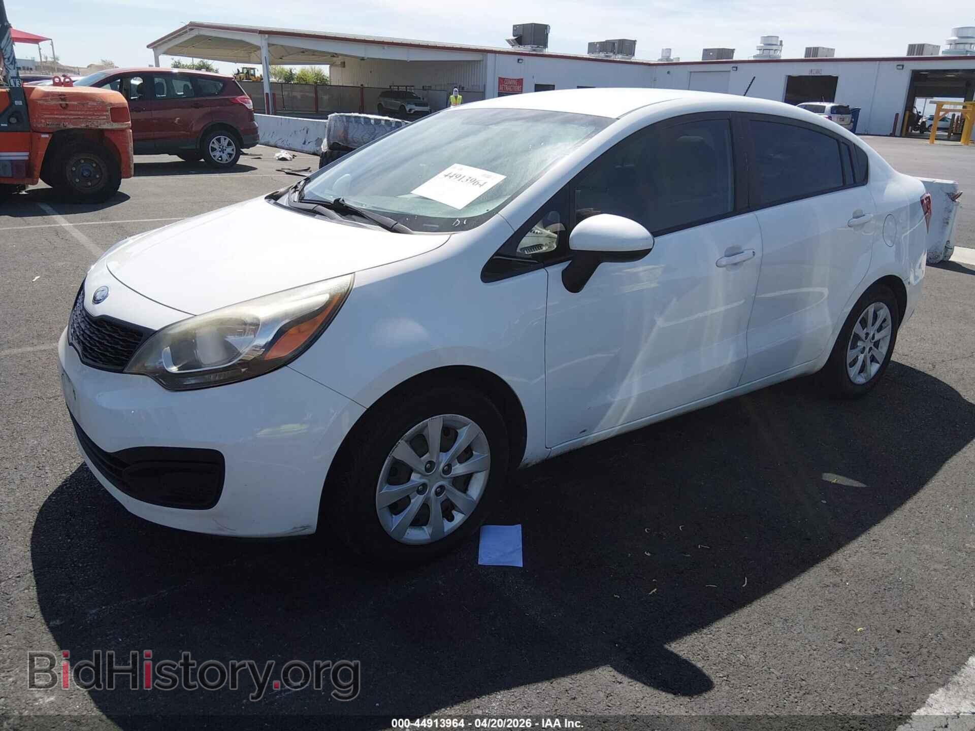 2013 KIA RIO - VIN: KNADM4A3XD6256166 - Фото 2