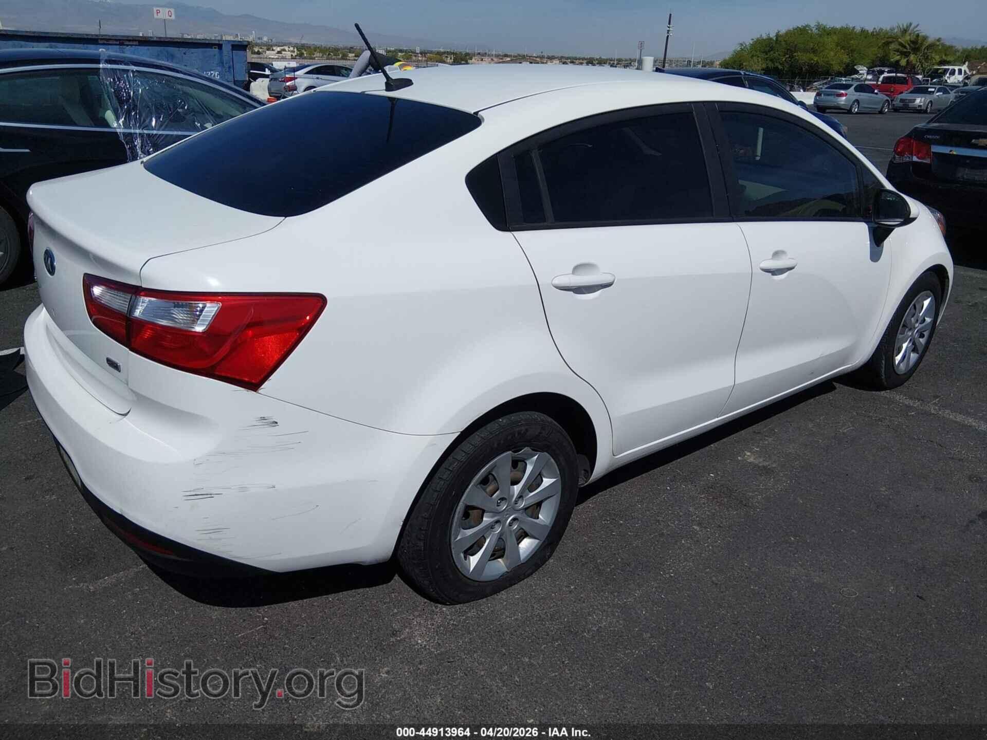 2013 KIA RIO - VIN: KNADM4A3XD6256166 - Фото 4