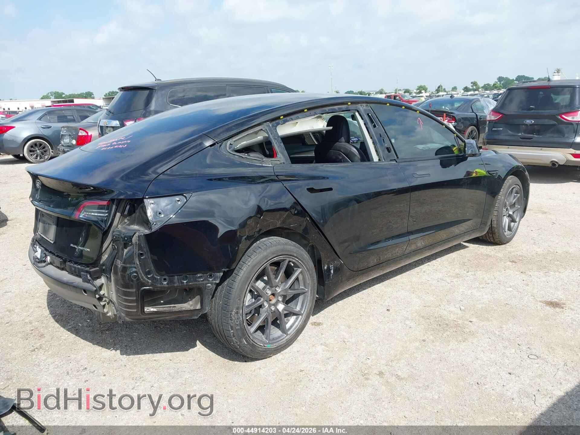 2022 TESLA MODEL 3 - VIN: 5YJ3E1EB3NF350939 - Фото 4