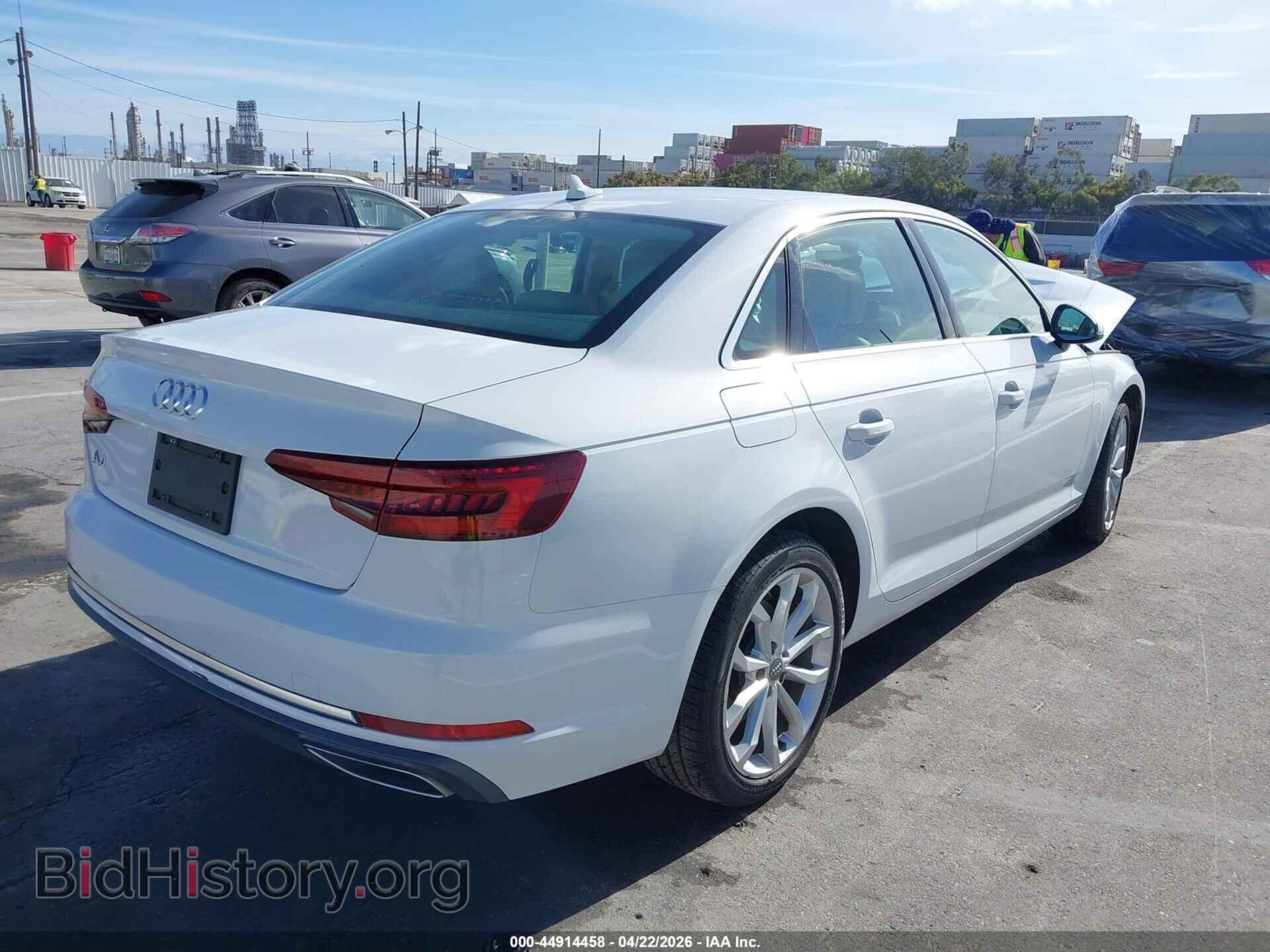 2019 AUDI A4 - VIN: WAUGMAF44KA037341 - Фото 4