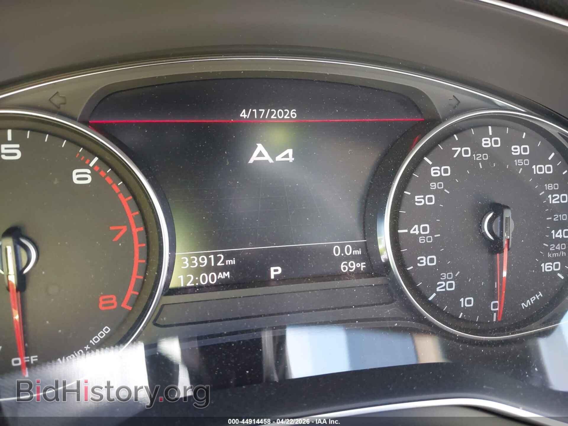 2019 AUDI A4 - VIN: WAUGMAF44KA037341 - Фото 7