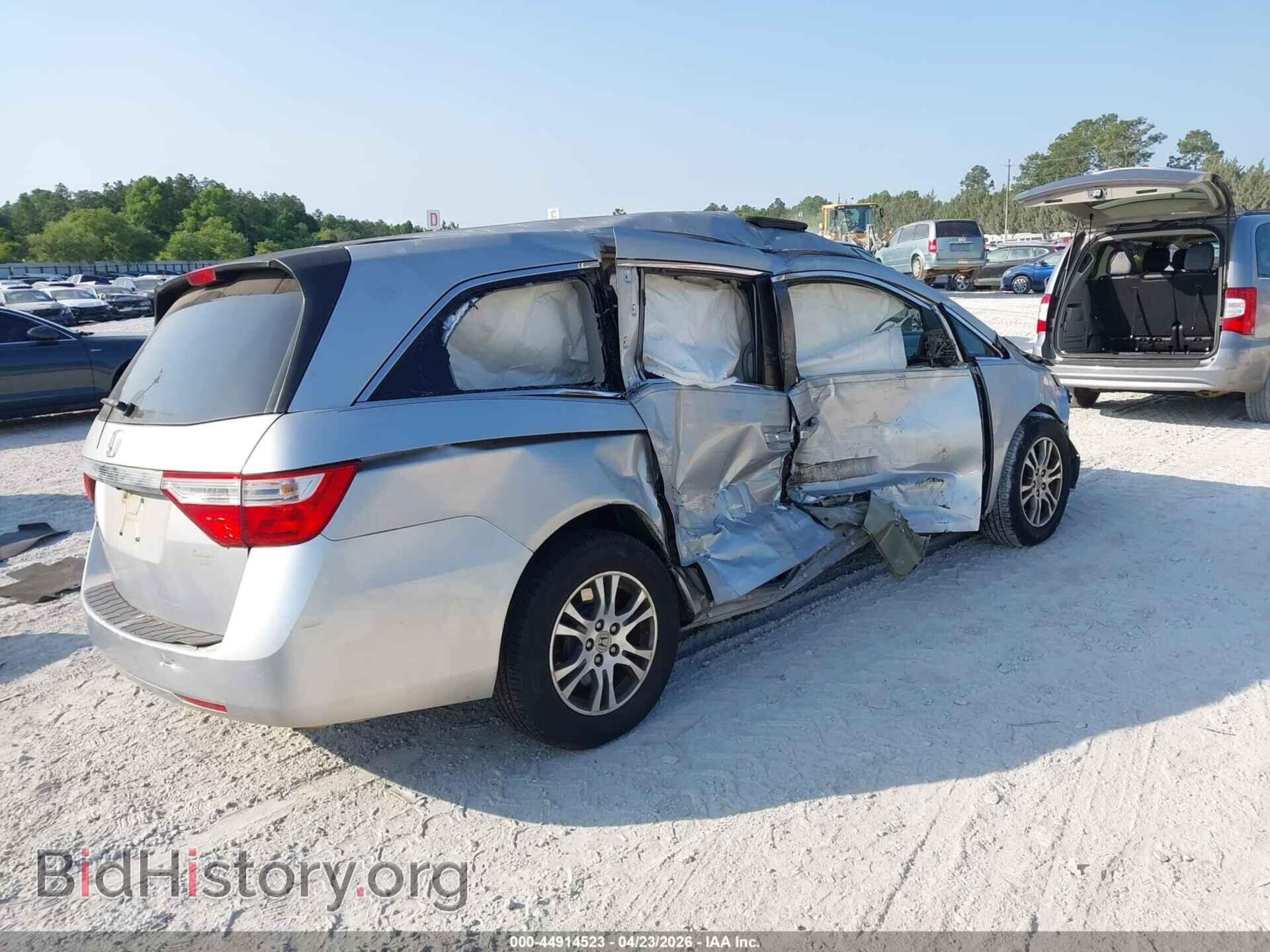 2013 HONDA ODYSSEY - VIN: 5FNRL5H69DB014698 - Фото 4