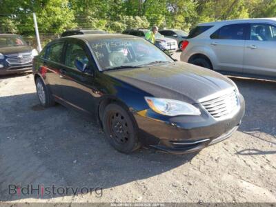2014 Chrysler 200 LX, черный — VIN 1C3CCBAB7EN122465, IAAI