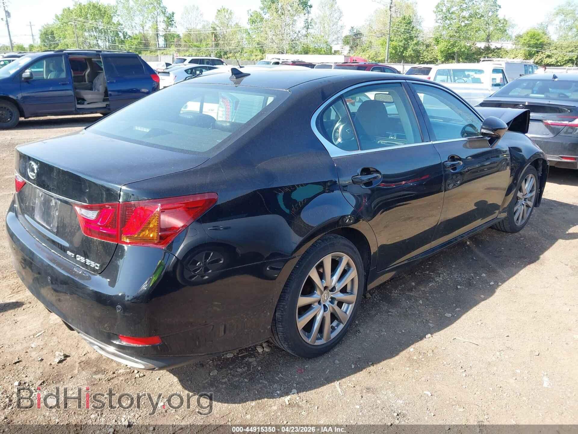 2013 LEXUS GS 350 - VIN: JTHCE1BL3D5005390 - Фото 4