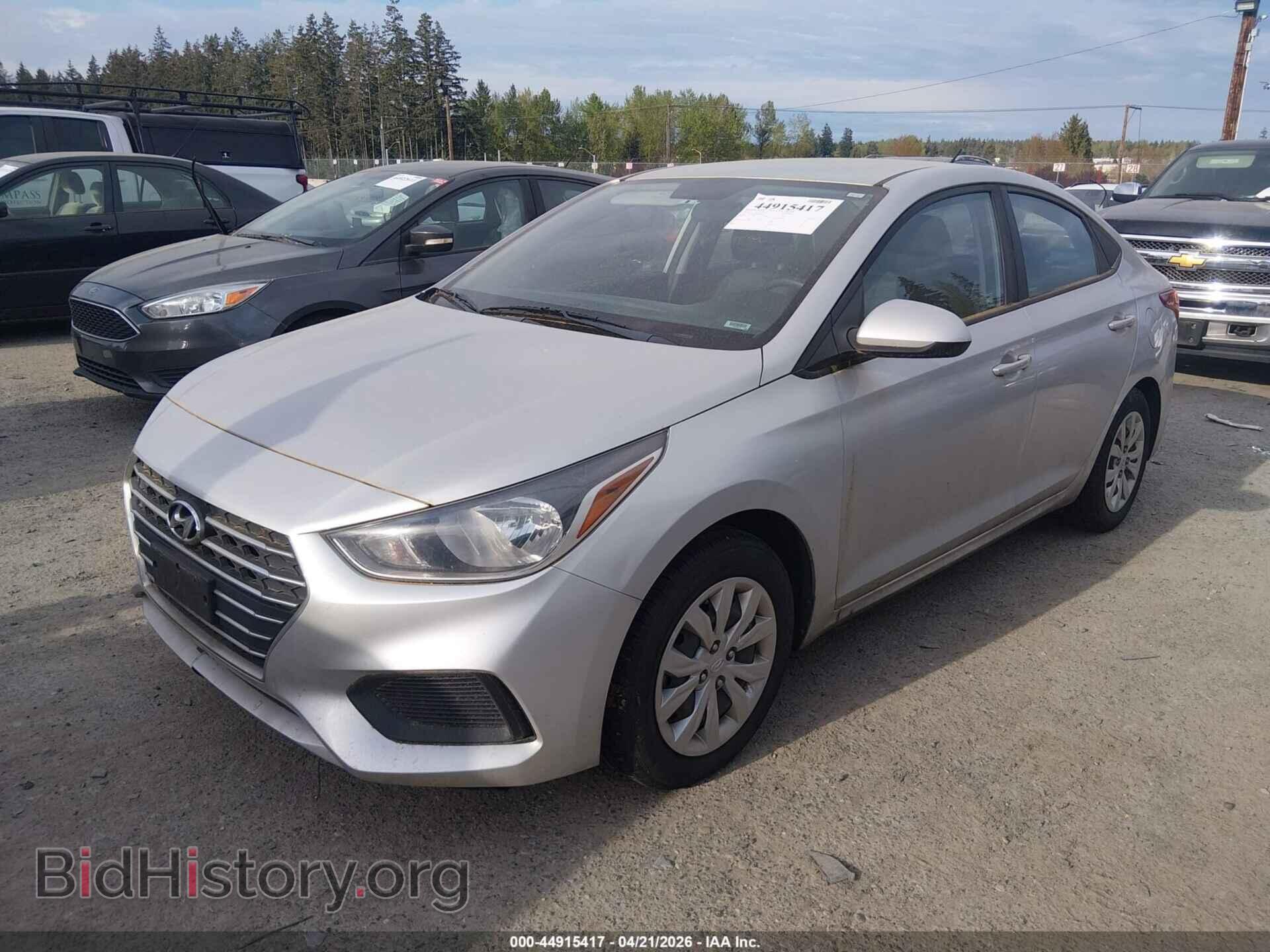 2019 HYUNDAI ACCENT - VIN: 3KPC24A3XKE085009 - Фото 2