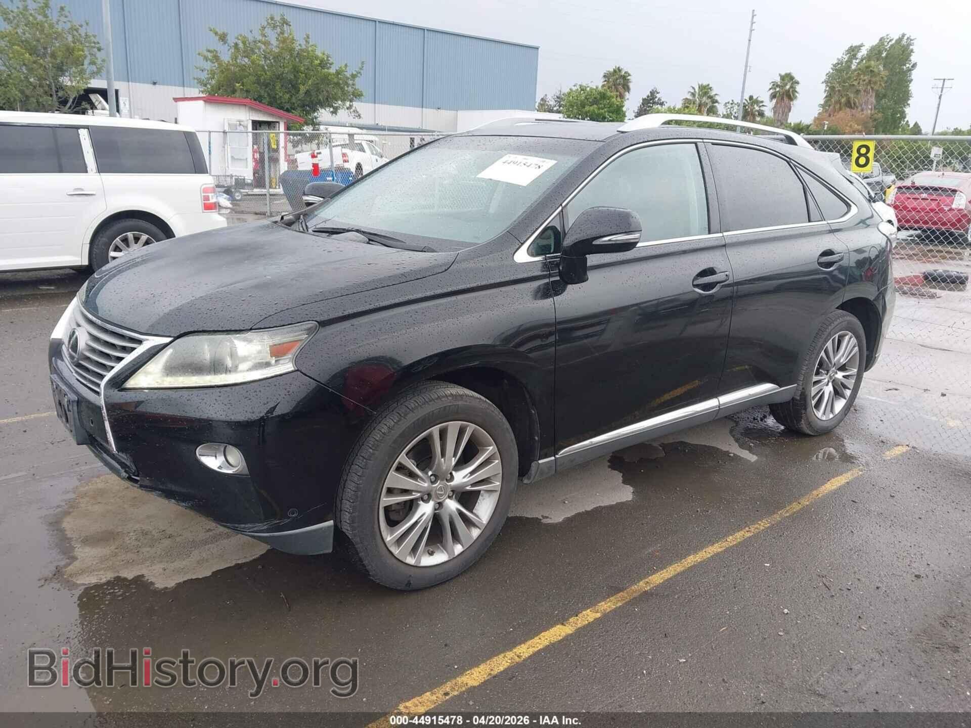2013 LEXUS RX 350 - VIN: 2T2BK1BA8DC171892 - Фото 2