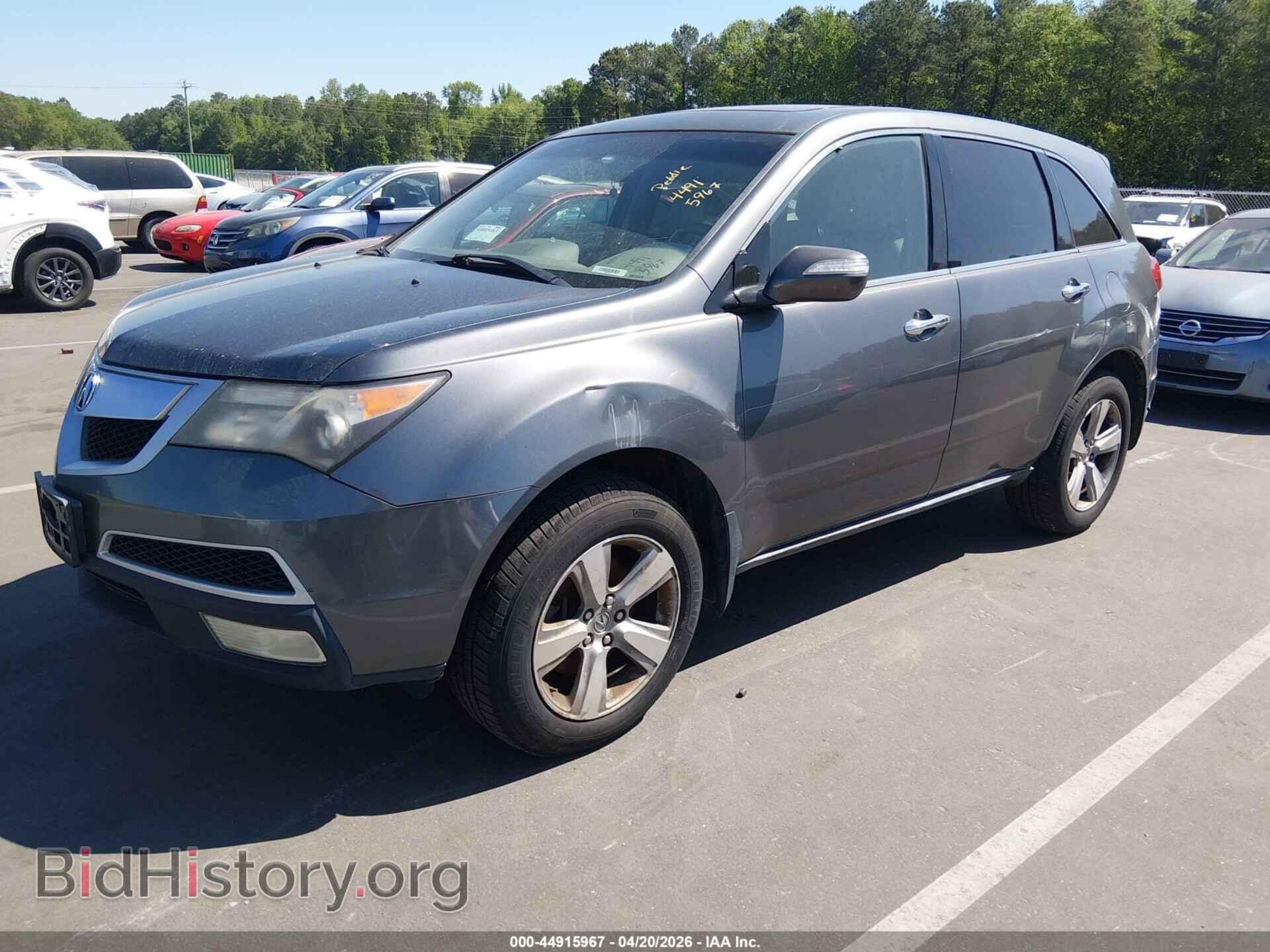 2011 ACURA MDX - VIN: 2HNYD2H65BH512101 - Фото 2