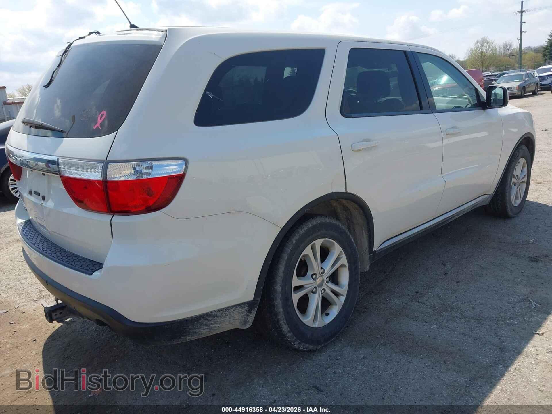 2012 DODGE DURANGO - VIN: 1C4RDJAG5CC291837 - Photo 4