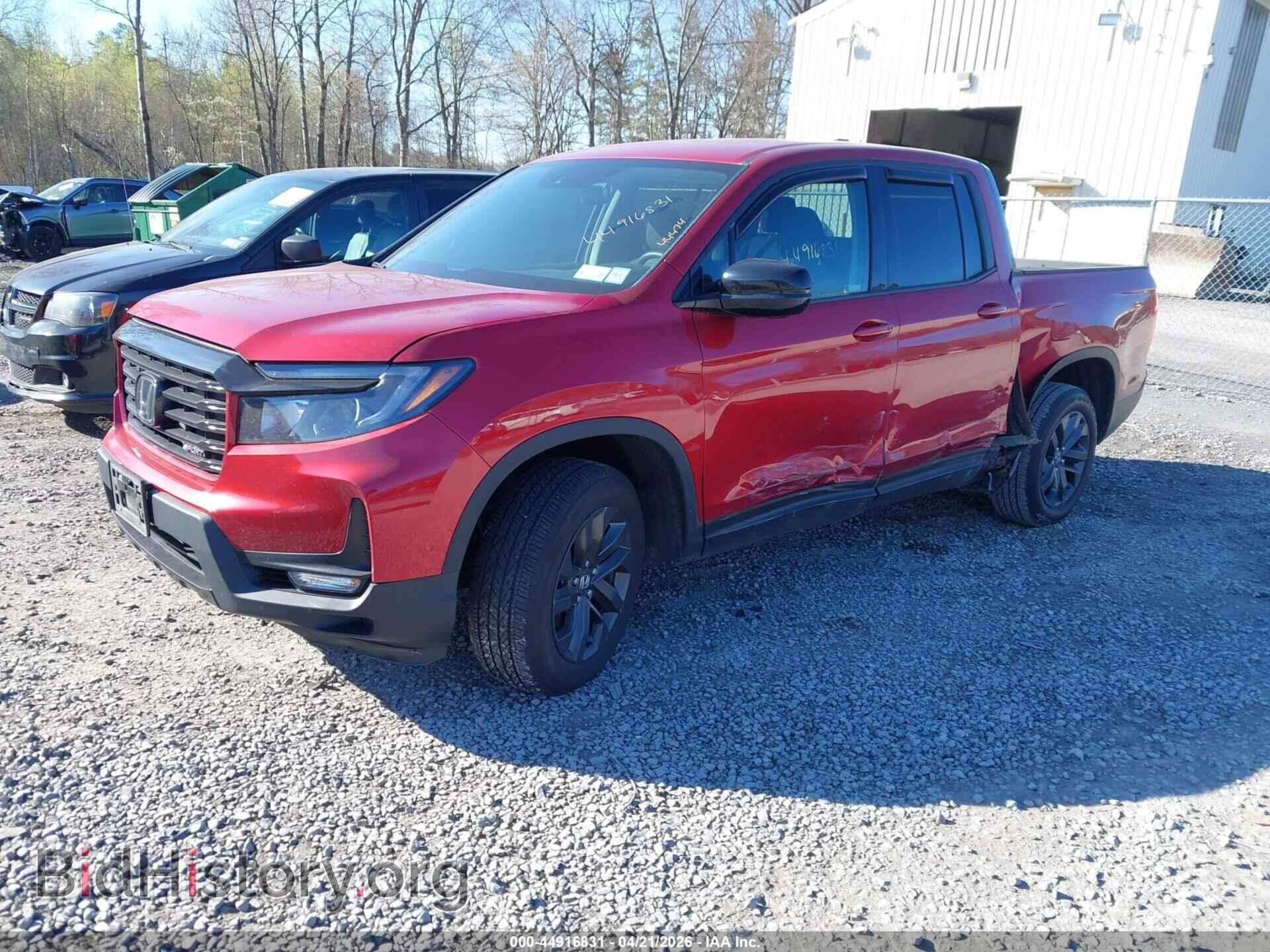 2021 HONDA RIDGELINE - VIN: 5FPYK3F11MB026877 - Photo 2