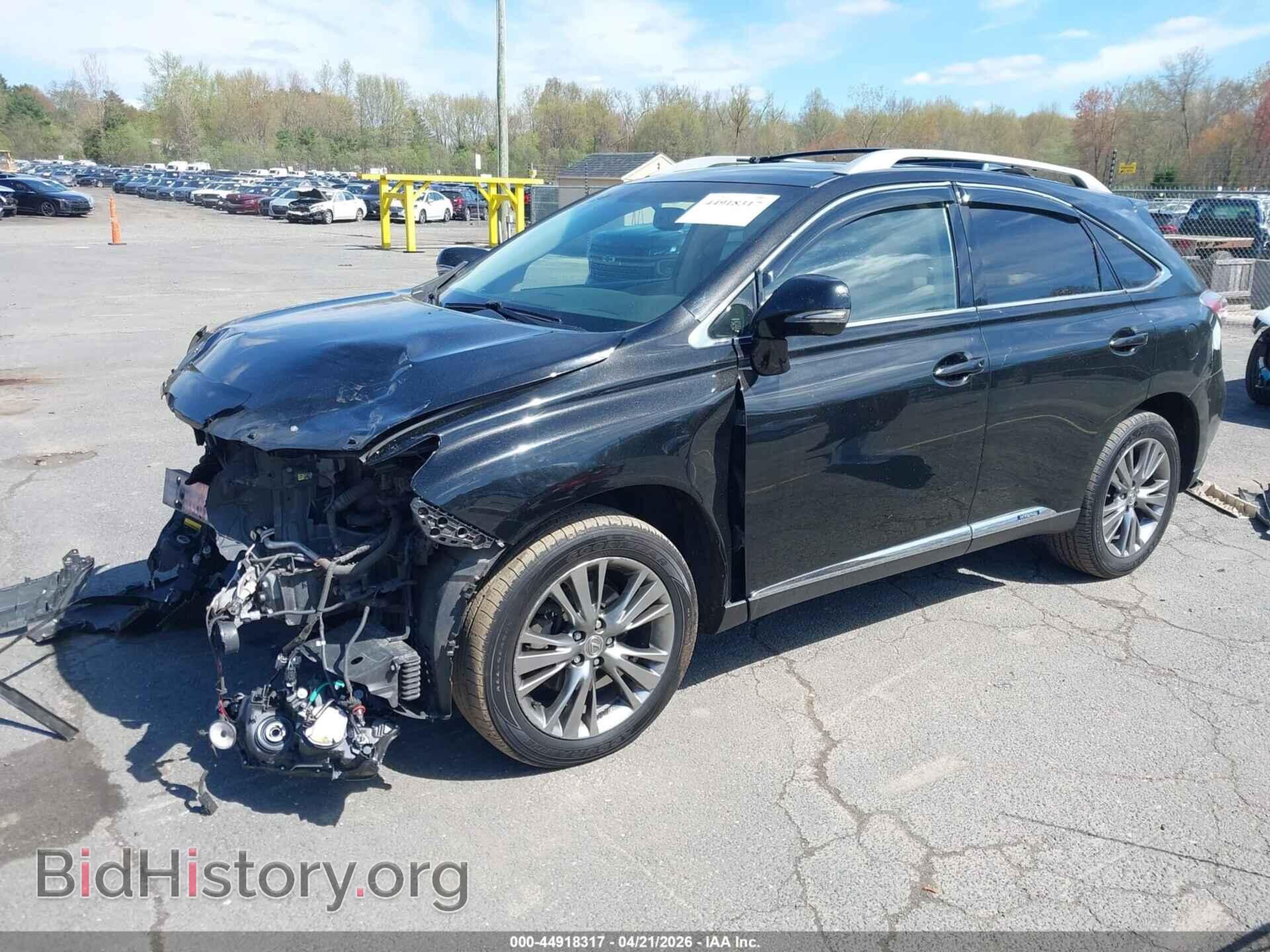 2013 LEXUS RX 450H - VIN: JTJBC1BA3D2447702 - Photo 2