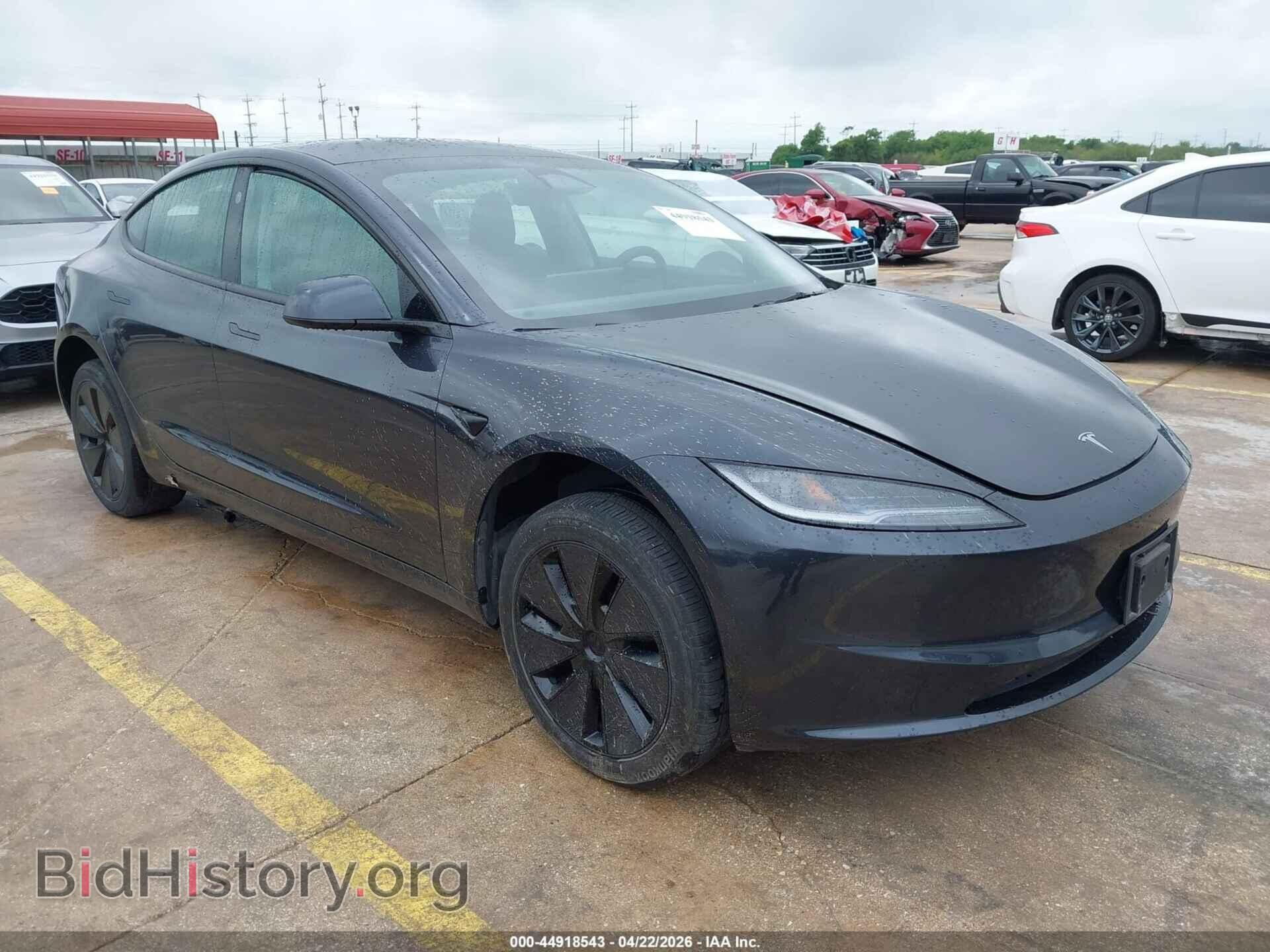 Фотография 5YJ3E1EA7RF761547 - TESLA MODEL 3 2024