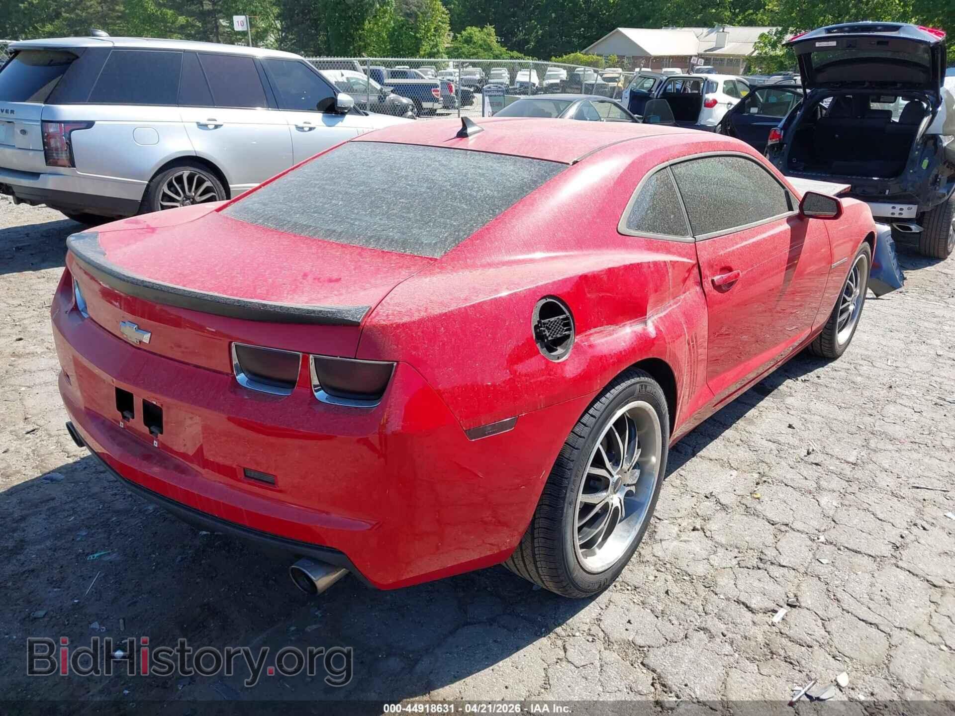 2013 CHEVROLET CAMARO - VIN: 2G1FE1E31D9232390 - Фото 4