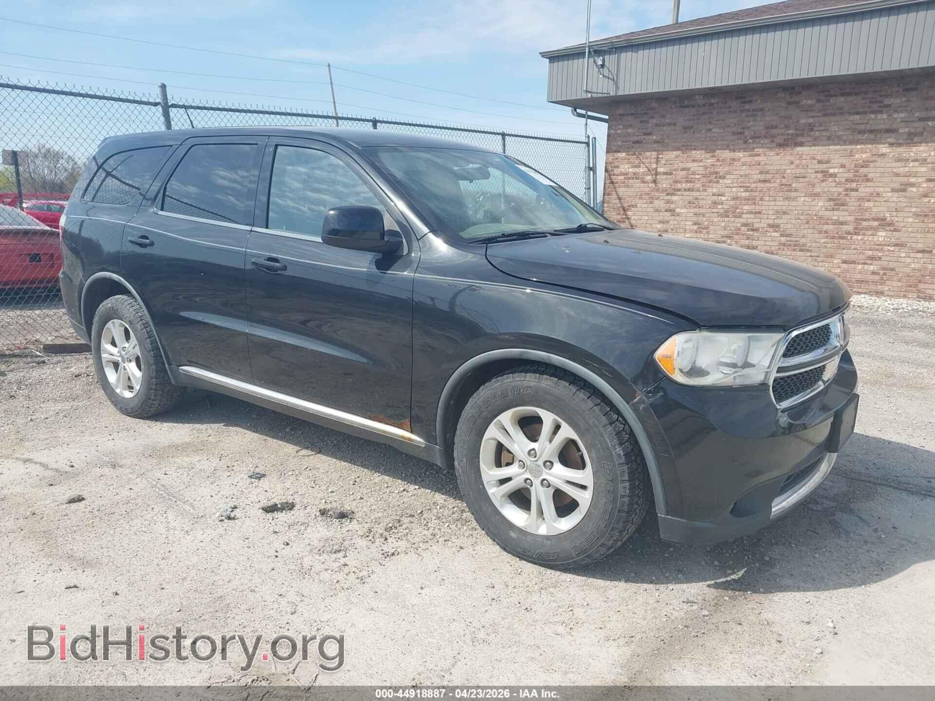 Photo 1C4RDJAG0CC181259 - DODGE DURANGO 2012