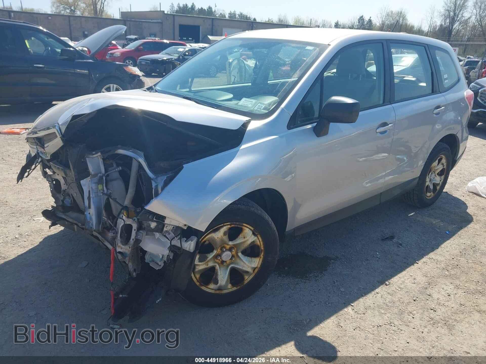 2014 SUBARU FORESTER - VIN: JF2SJAAC6EH515308 - Фото 2