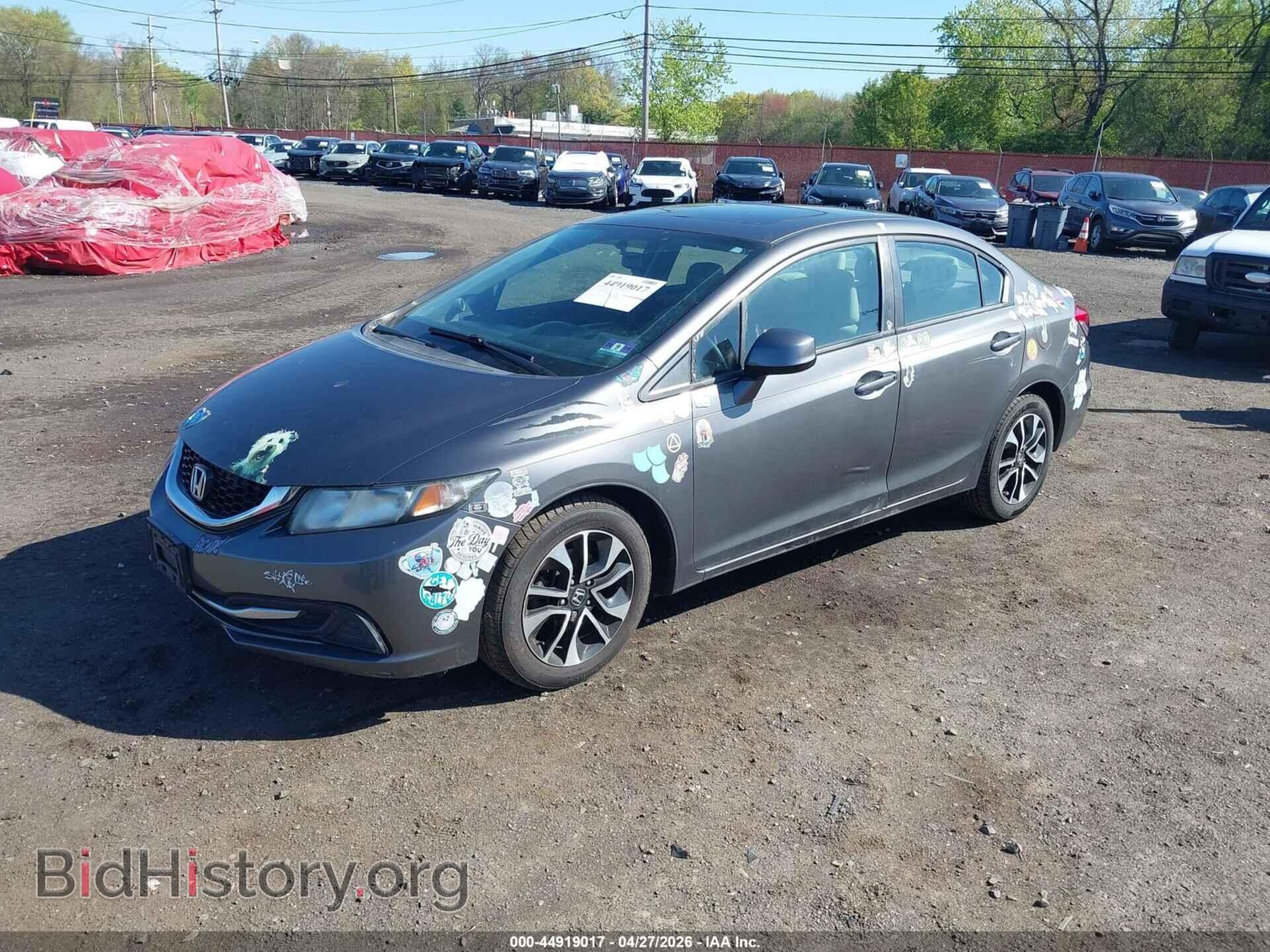 2013 HONDA CIVIC - VIN: 2HGFB2F85DH500929 - Фото 2
