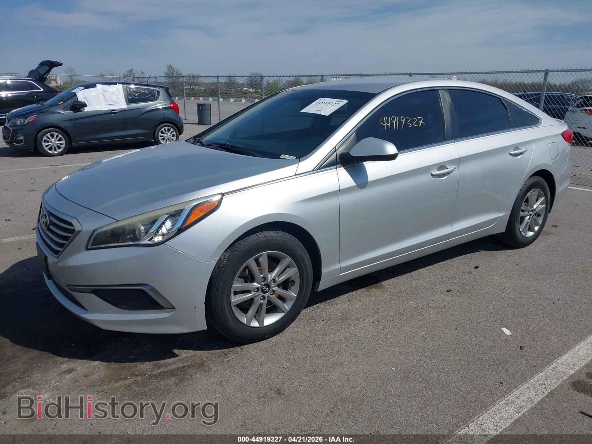 2016 HYUNDAI SONATA - VIN: 5NPE24AF2GH296534 - Фото 2