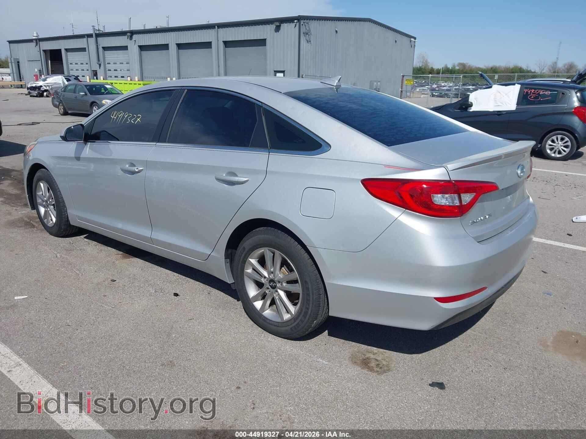 2016 HYUNDAI SONATA - VIN: 5NPE24AF2GH296534 - Фото 3