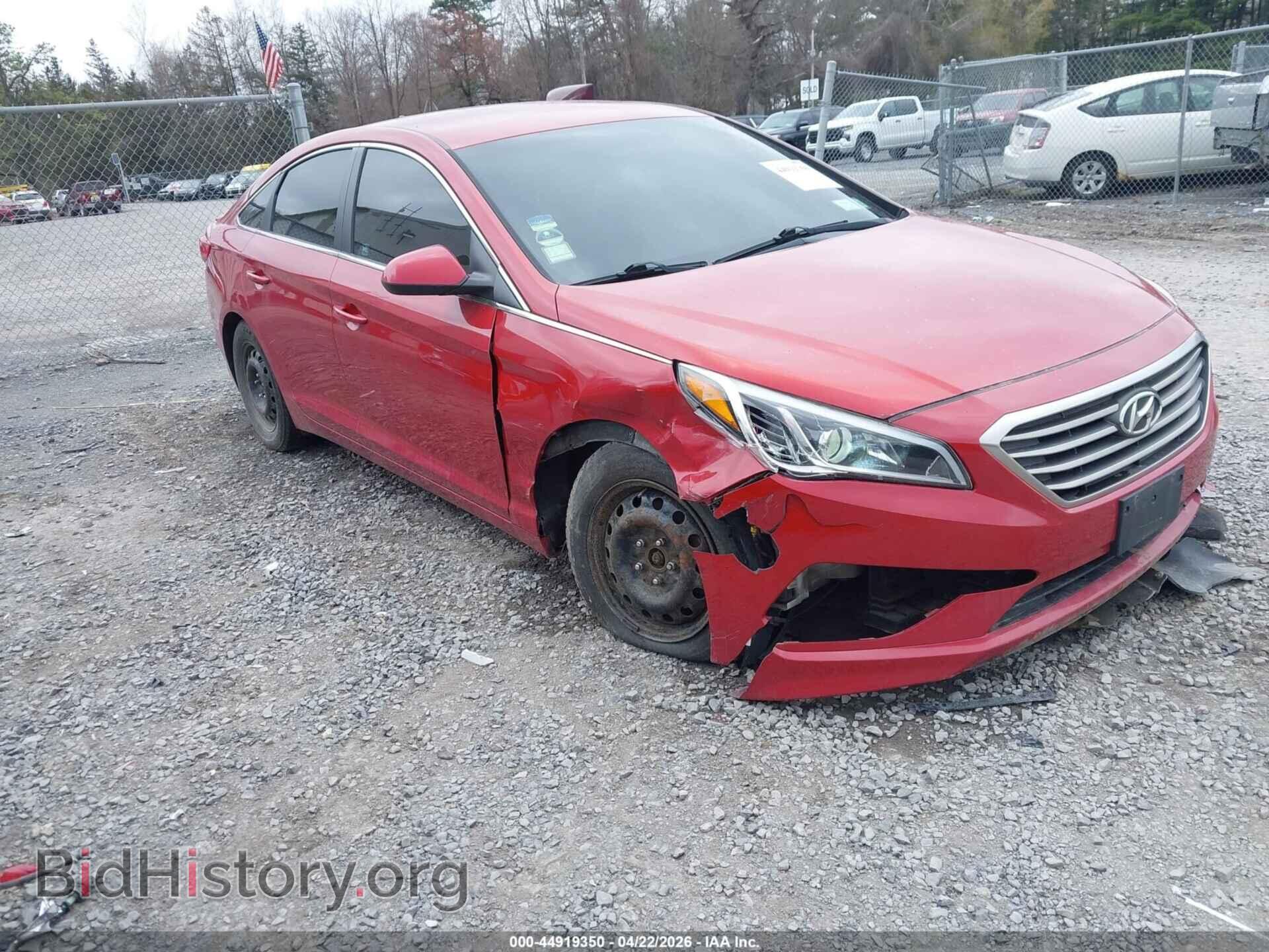 Photo 5NPE24AA1HH466971 - HYUNDAI SONATA 2017