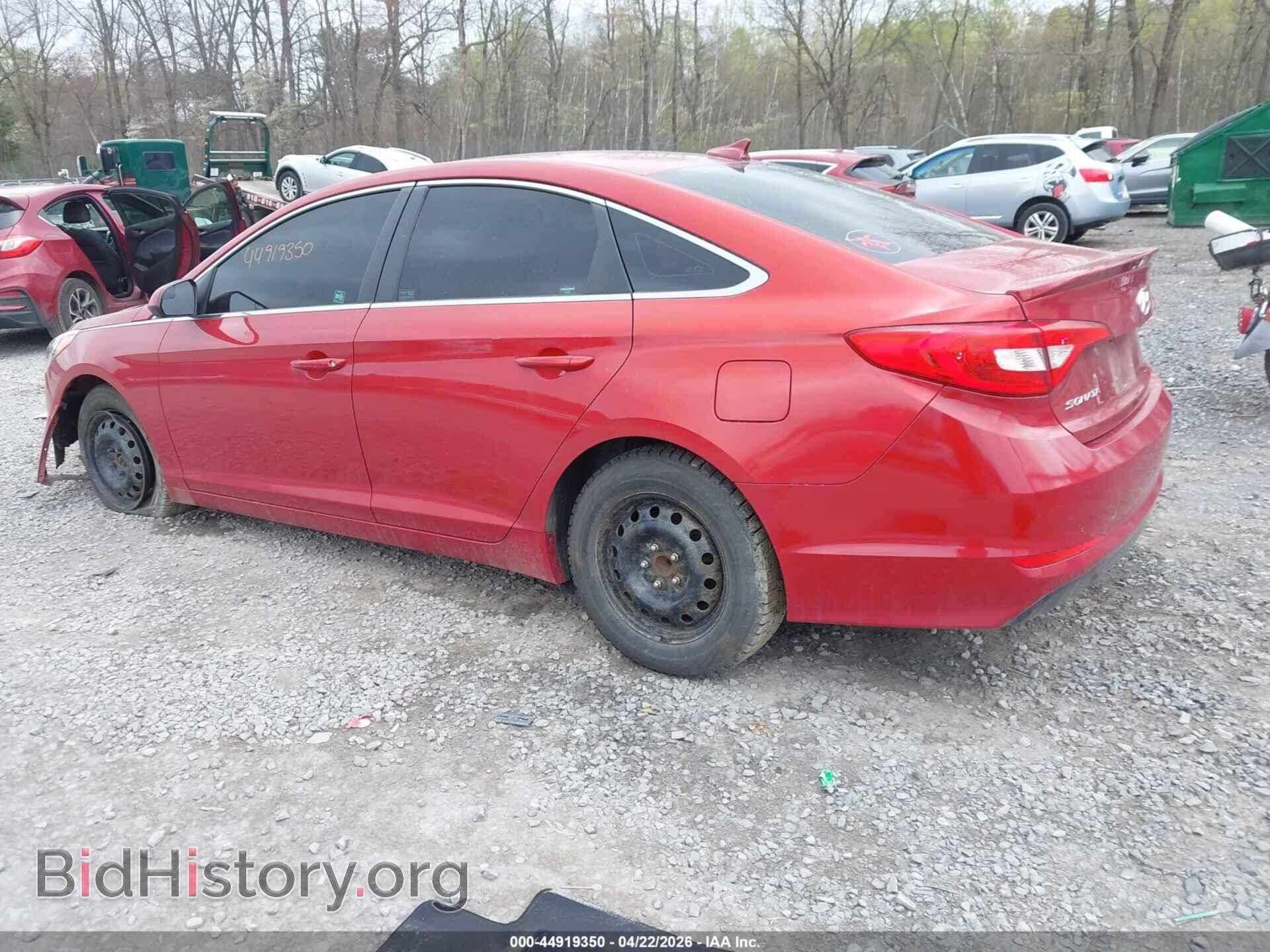 2017 HYUNDAI SONATA - VIN: 5NPE24AA1HH466971 - Фото 3