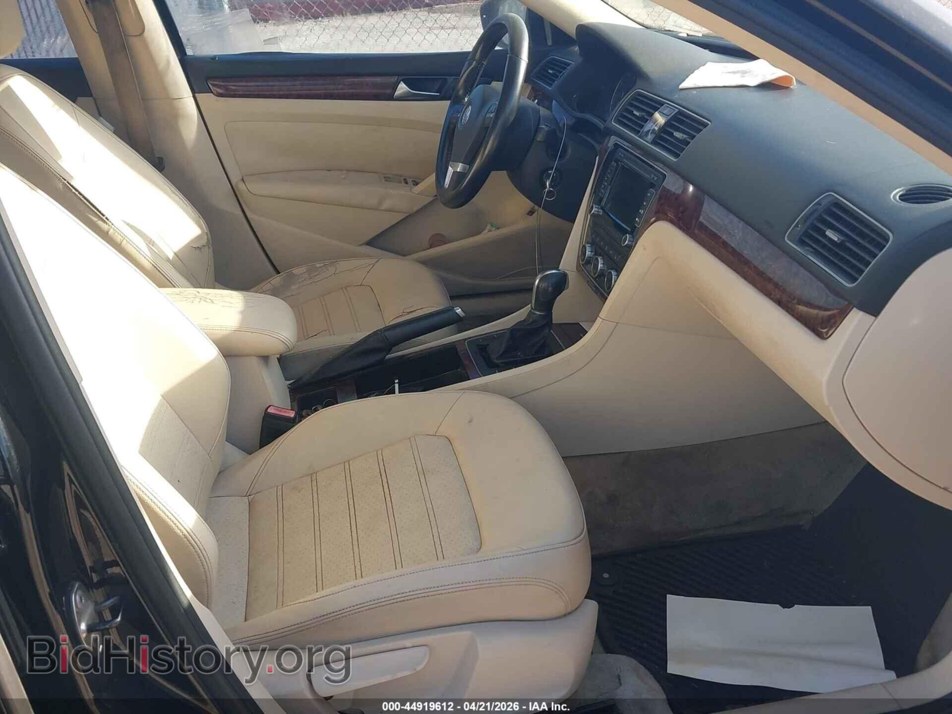 2012 VOLKSWAGEN PASSAT - VIN: 1VWCP7A38CC015520 - Фото 5