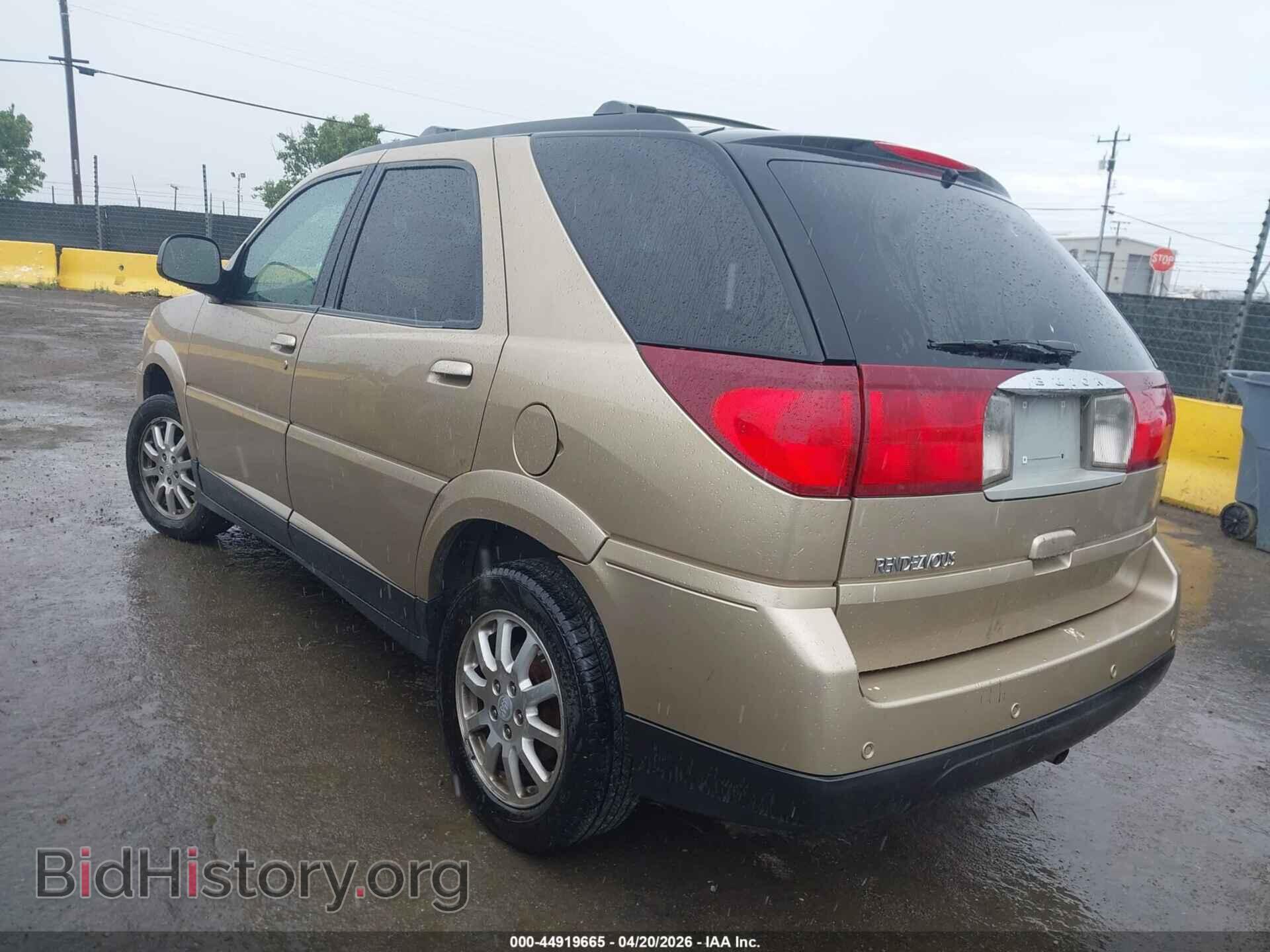 2006 BUICK RENDEZVOUS - VIN: 3G5DA03L06S560789 - Фото 3