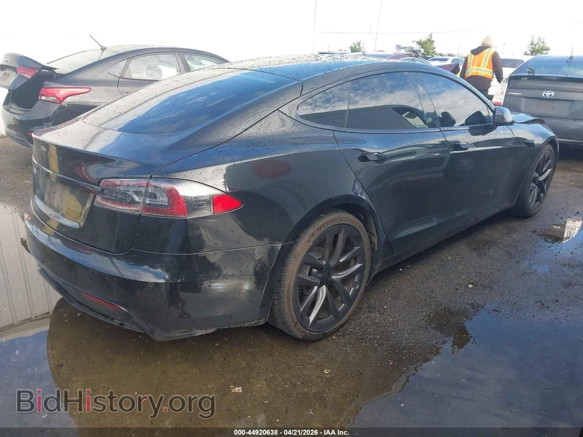 2022 TESLA MODEL S - VIN: 5YJSA1E5XNF464941 - Фото 4