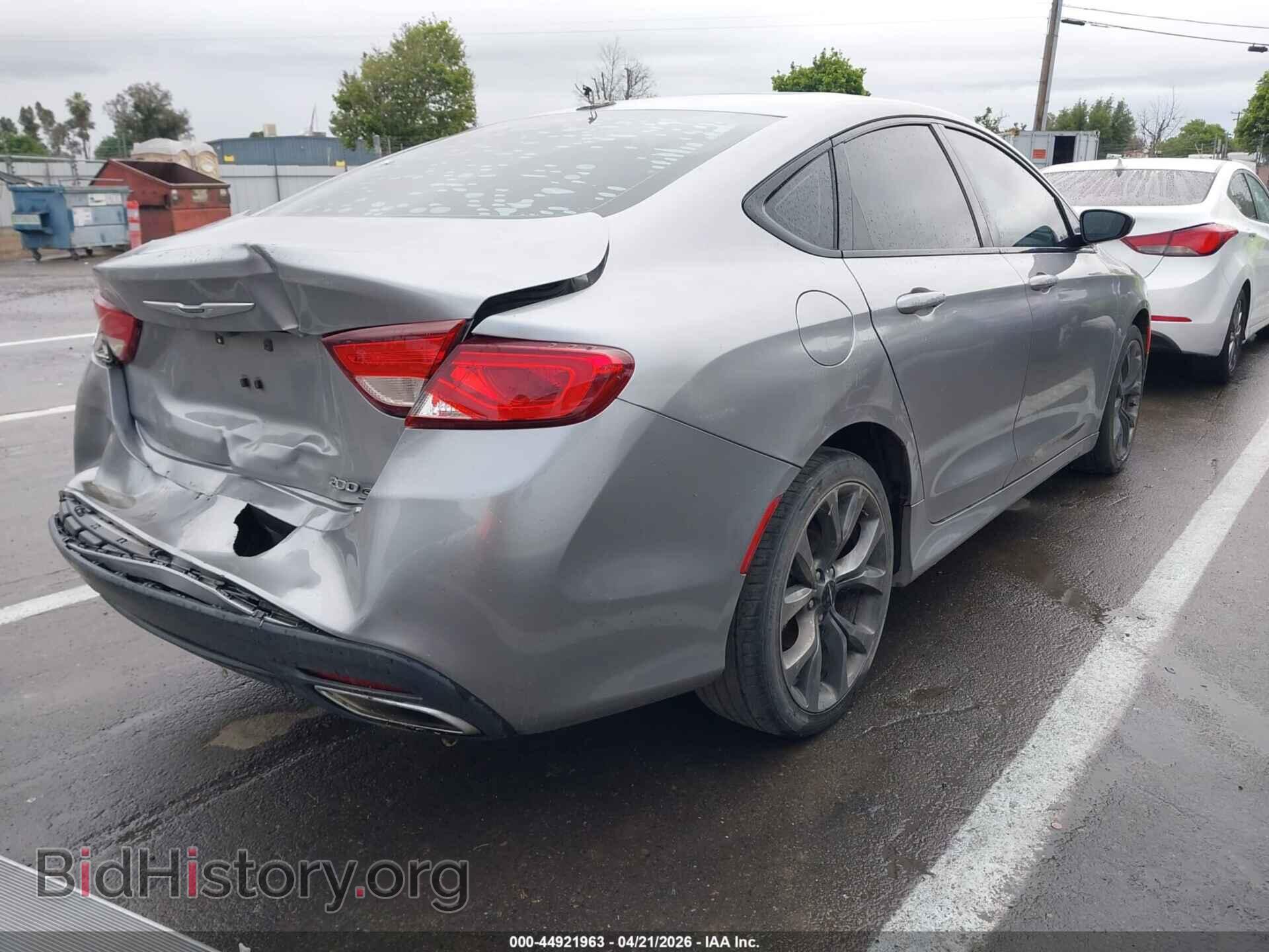 2016 CHRYSLER 200 - VIN: 1C3CCCBG7GN185875 - Photo 4
