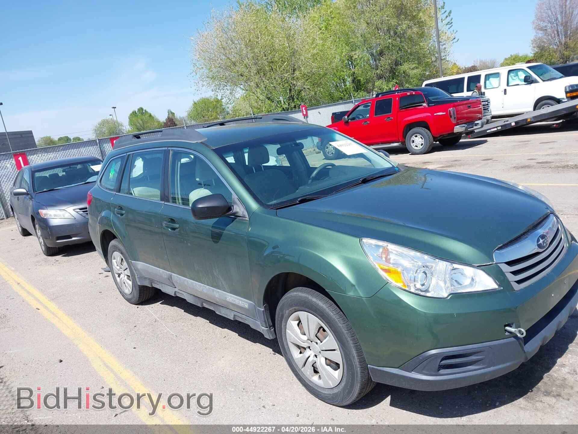 Photo 4S4BRCAC2C3215631 - SUBARU OUTBACK 2012